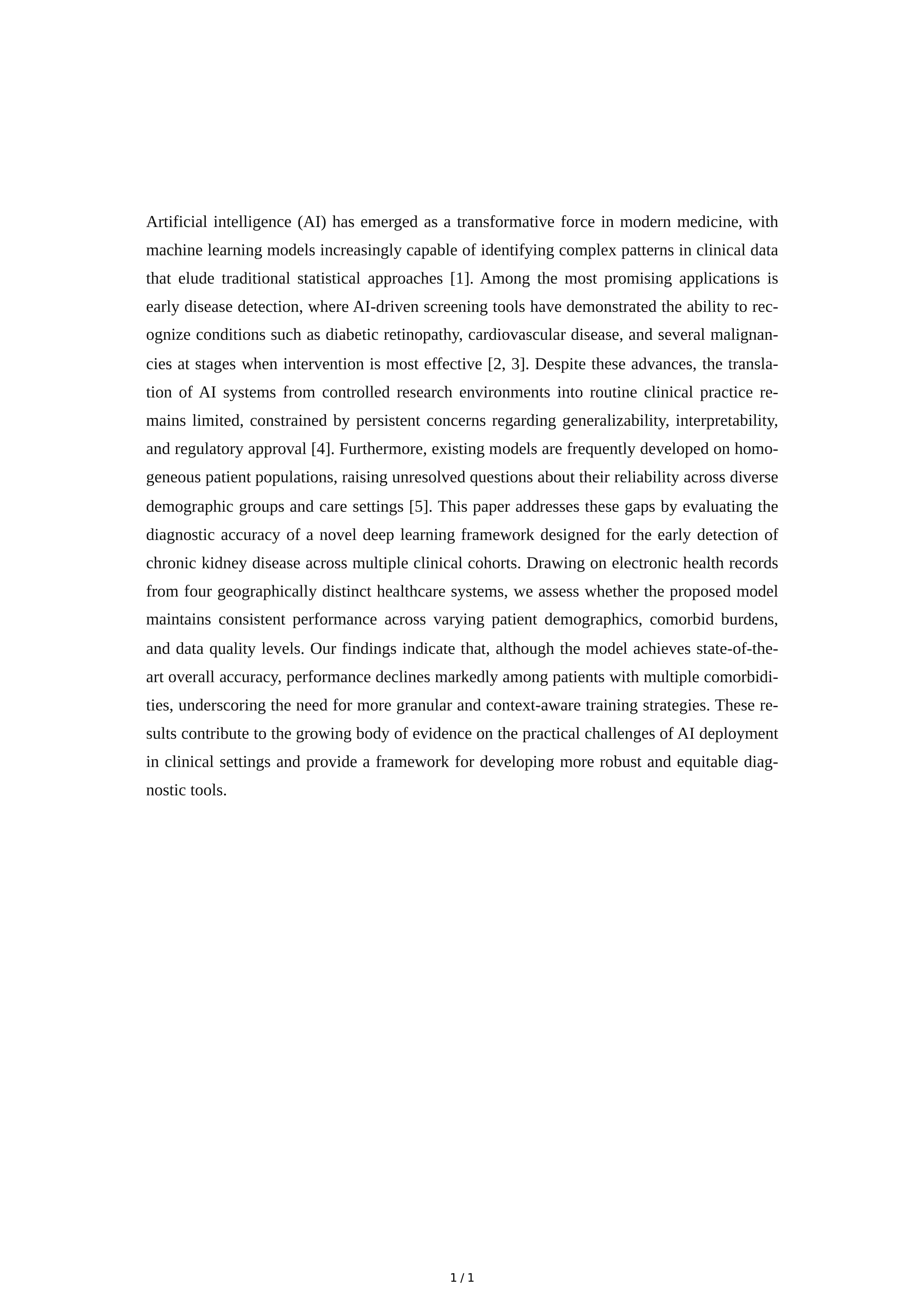 Research Paper Introduction Paragraph — page 1