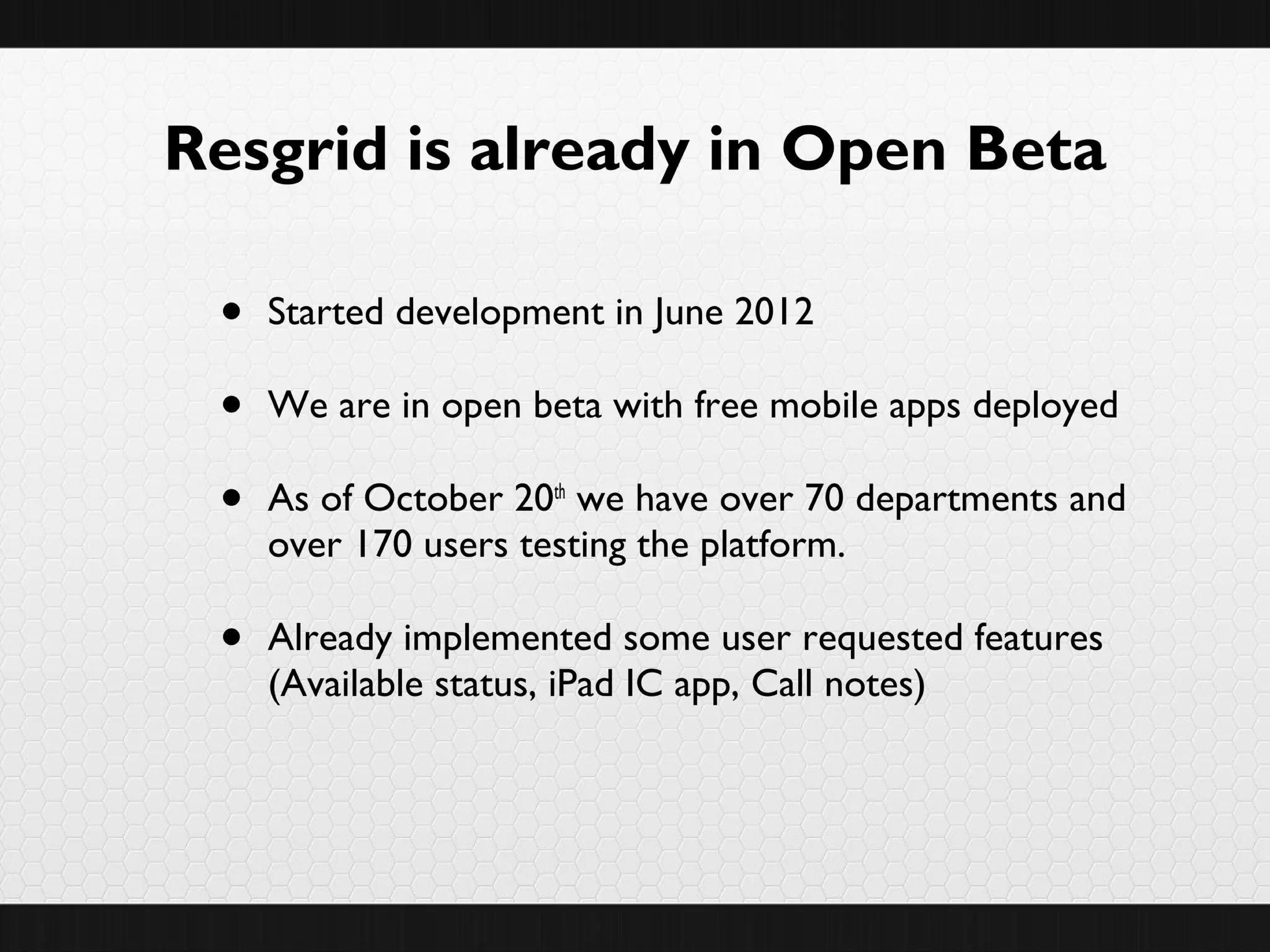 Resgrid Pitch Deck — page 10