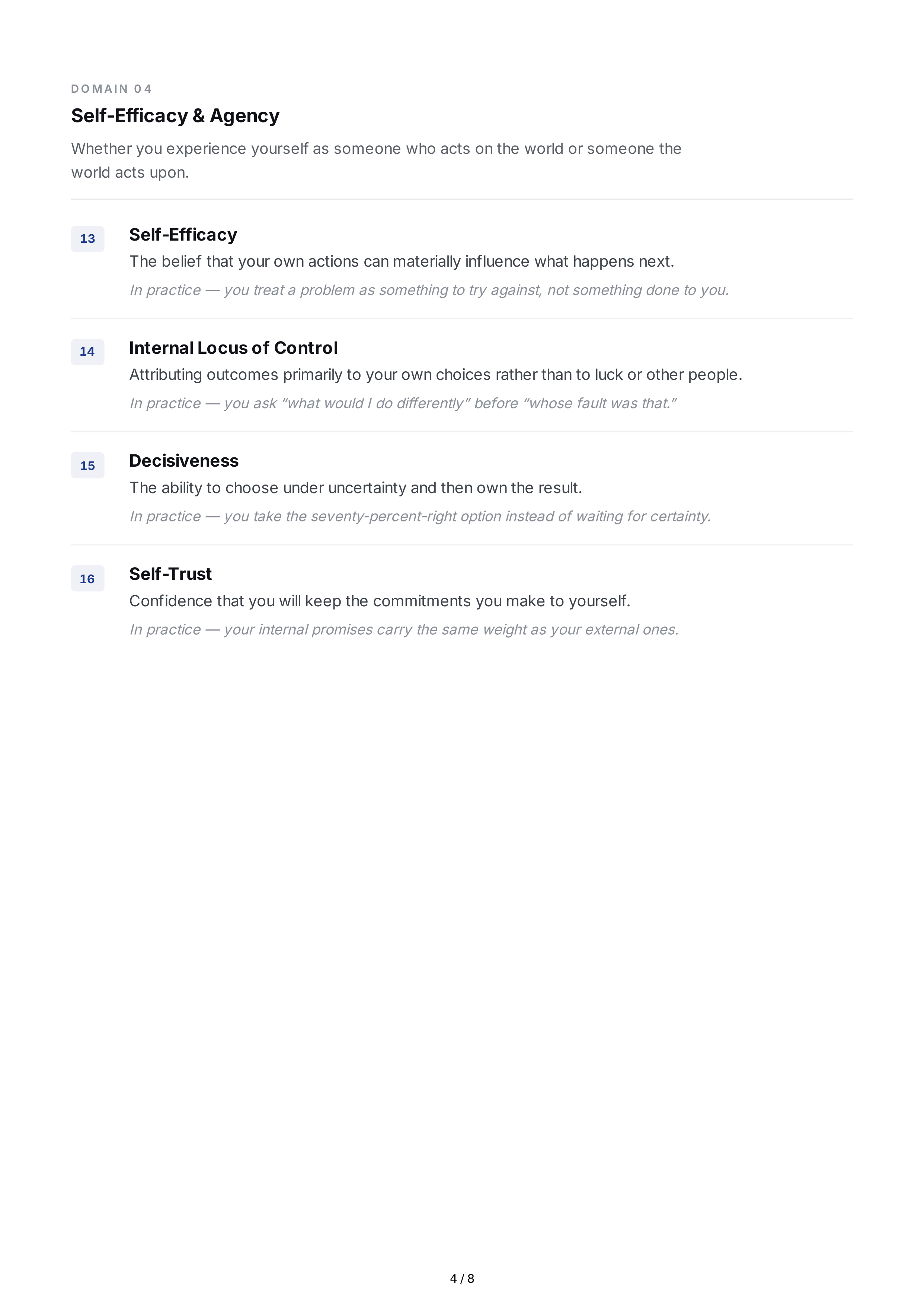 Resilience Personality Traits — page 4