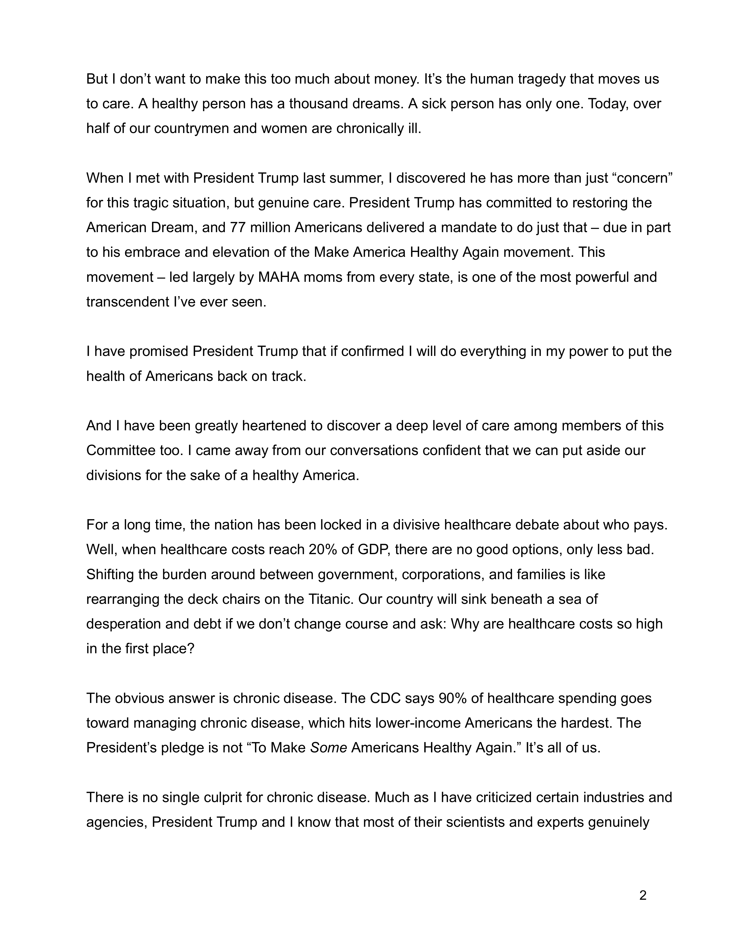 Robert F. Kennedy Jr. Opening Statement — page 2
