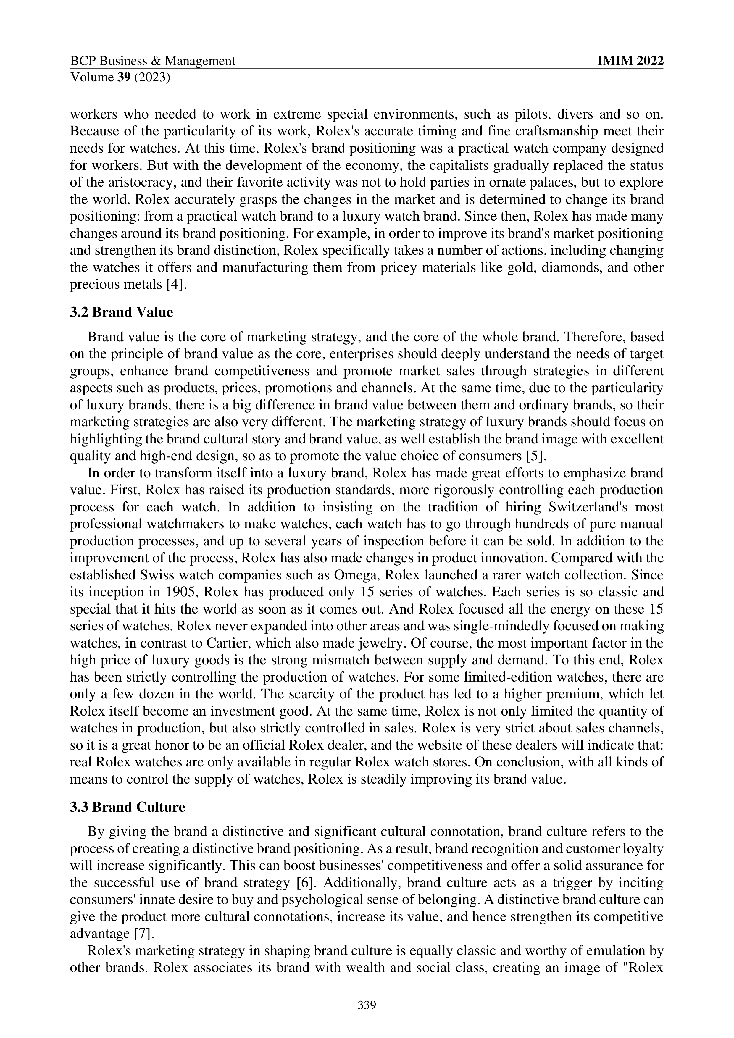 Rolex Marketing Strategy — page 3