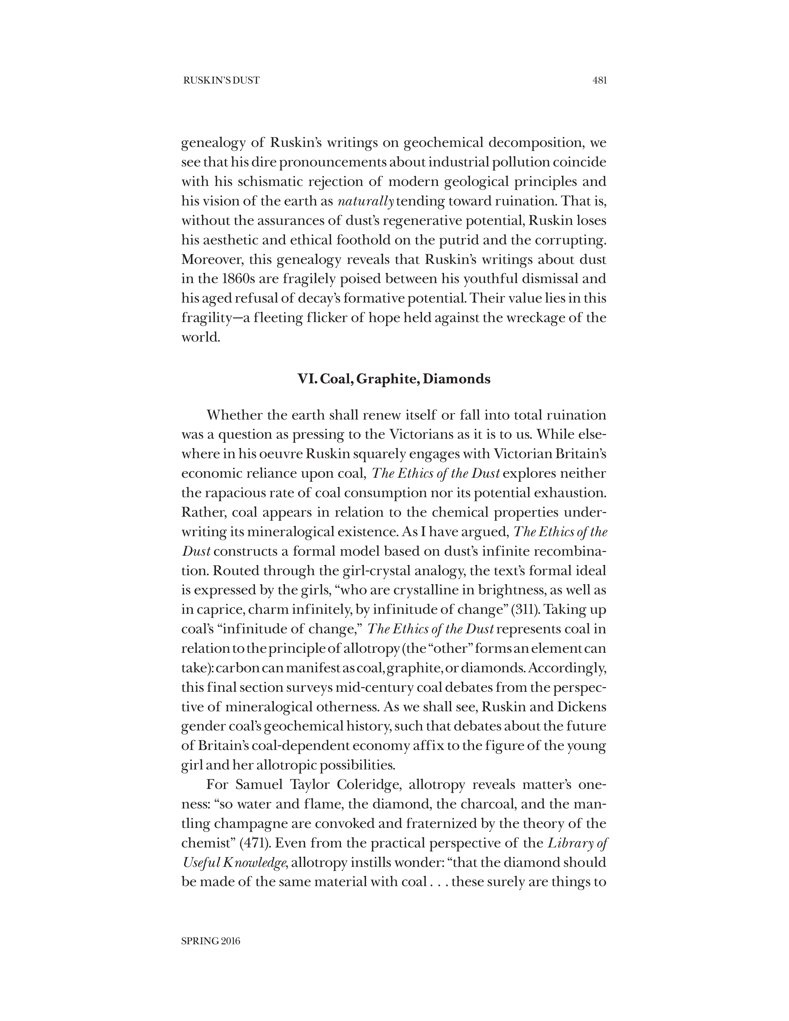 Ruskin's Dust Essay — page 18