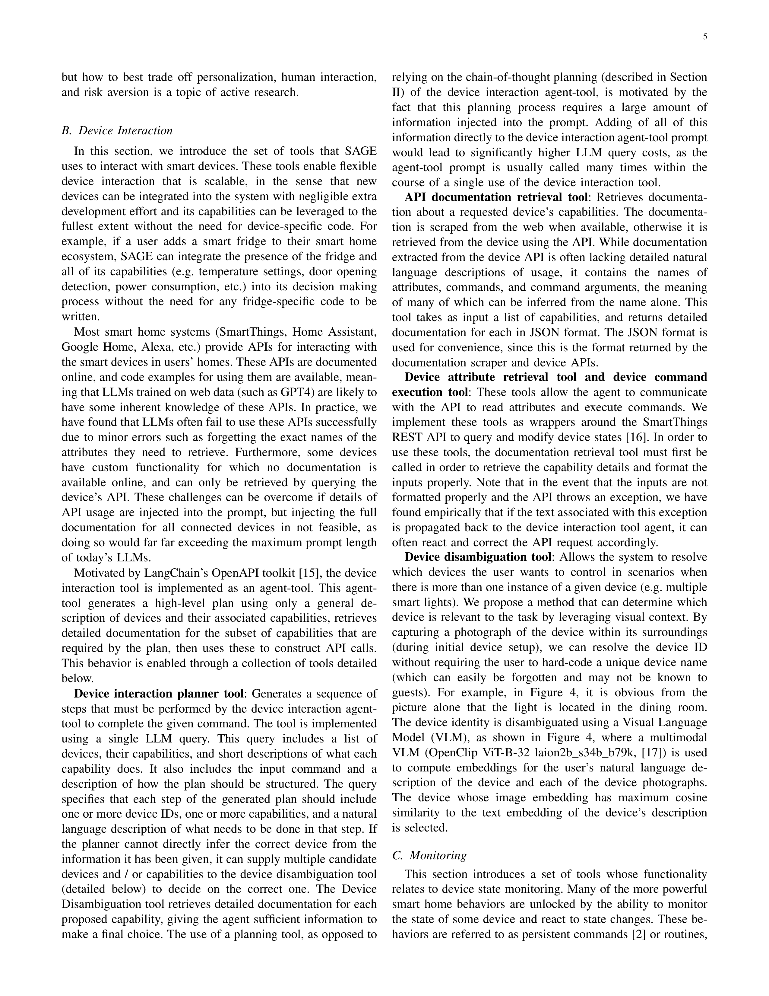 SAGE AI Agent for Intelligent Home Assistance — page 5