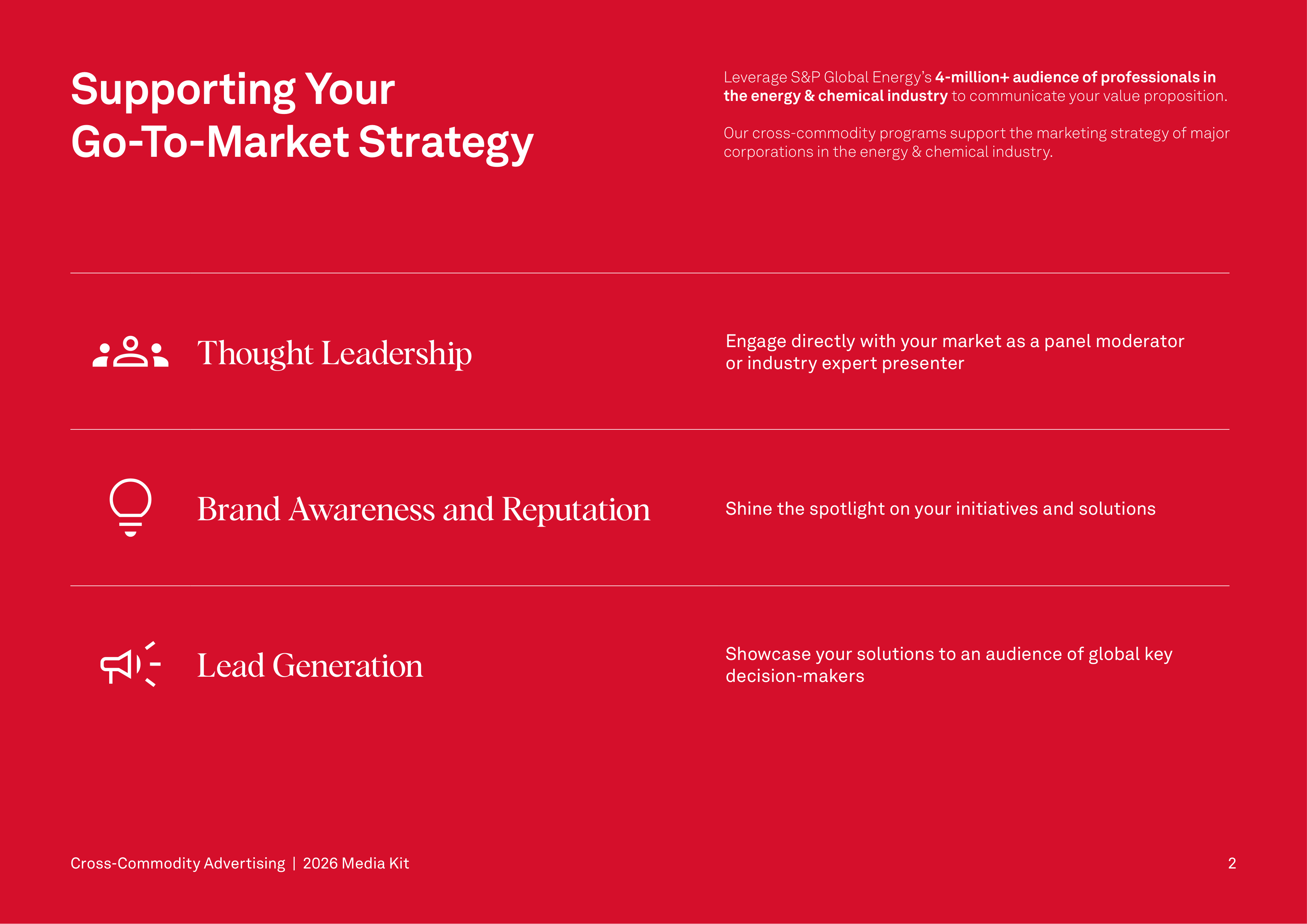 S&P Global Energy Media Kit — page 2