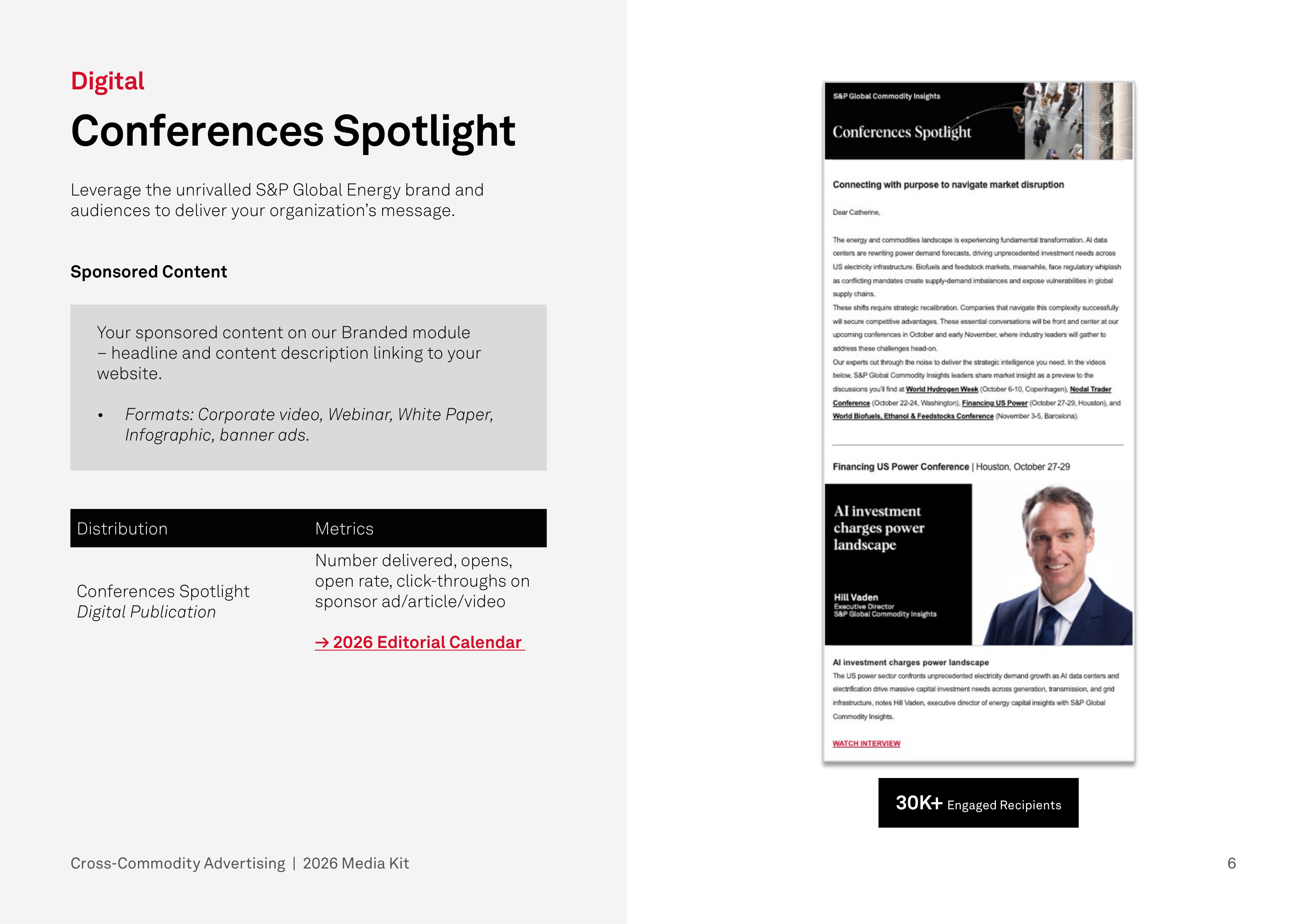 S&P Global Energy Media Kit — page 6