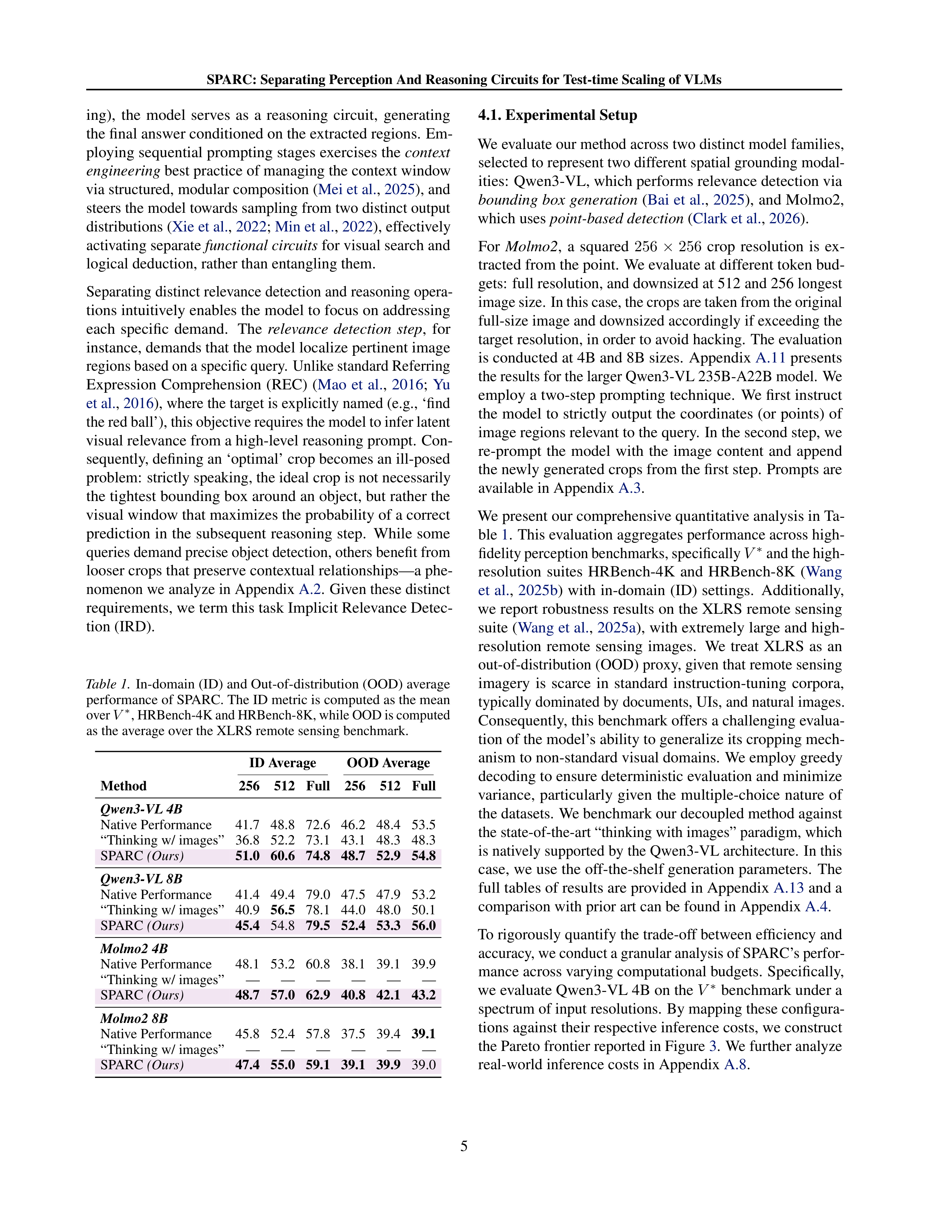 SPARC Vision-Language Model Research Paper by IBM — page 5