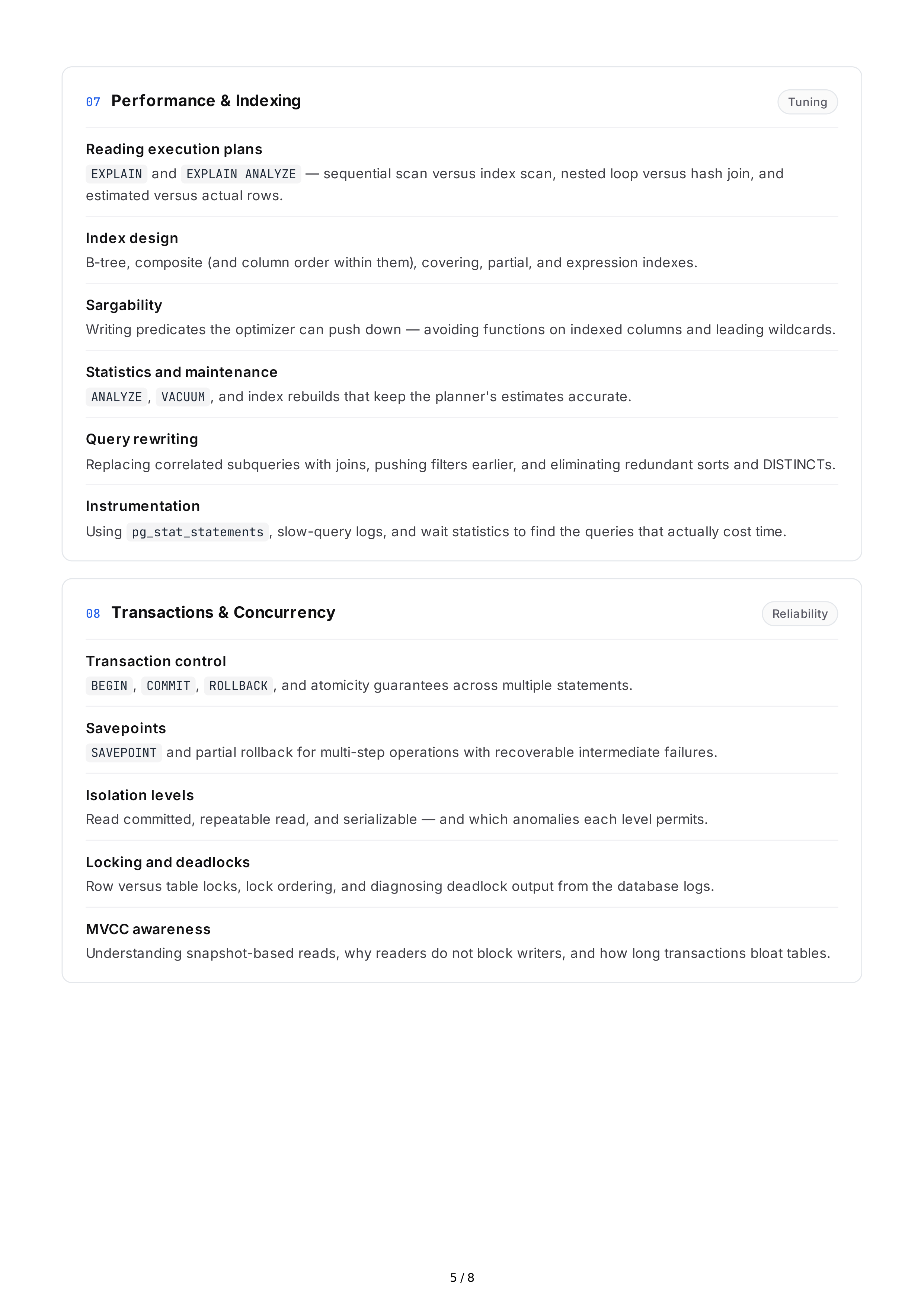 SQL Hard Skills — page 5