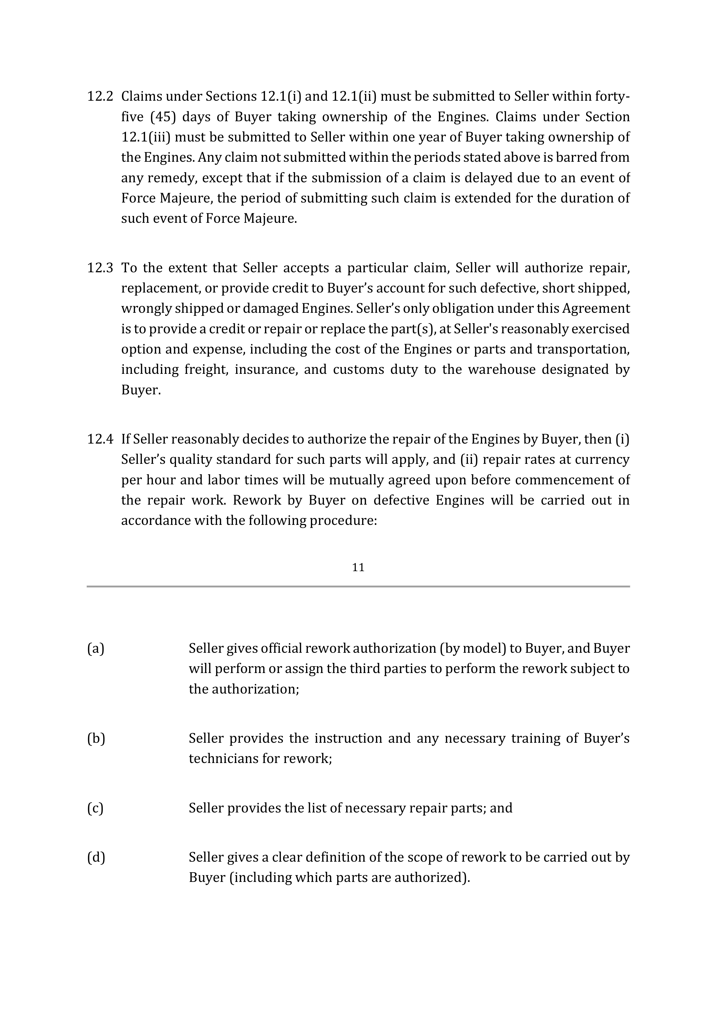 SUPPLY AGREEMENT between Malibu Boats, LLC and General Motors LLC — page 13