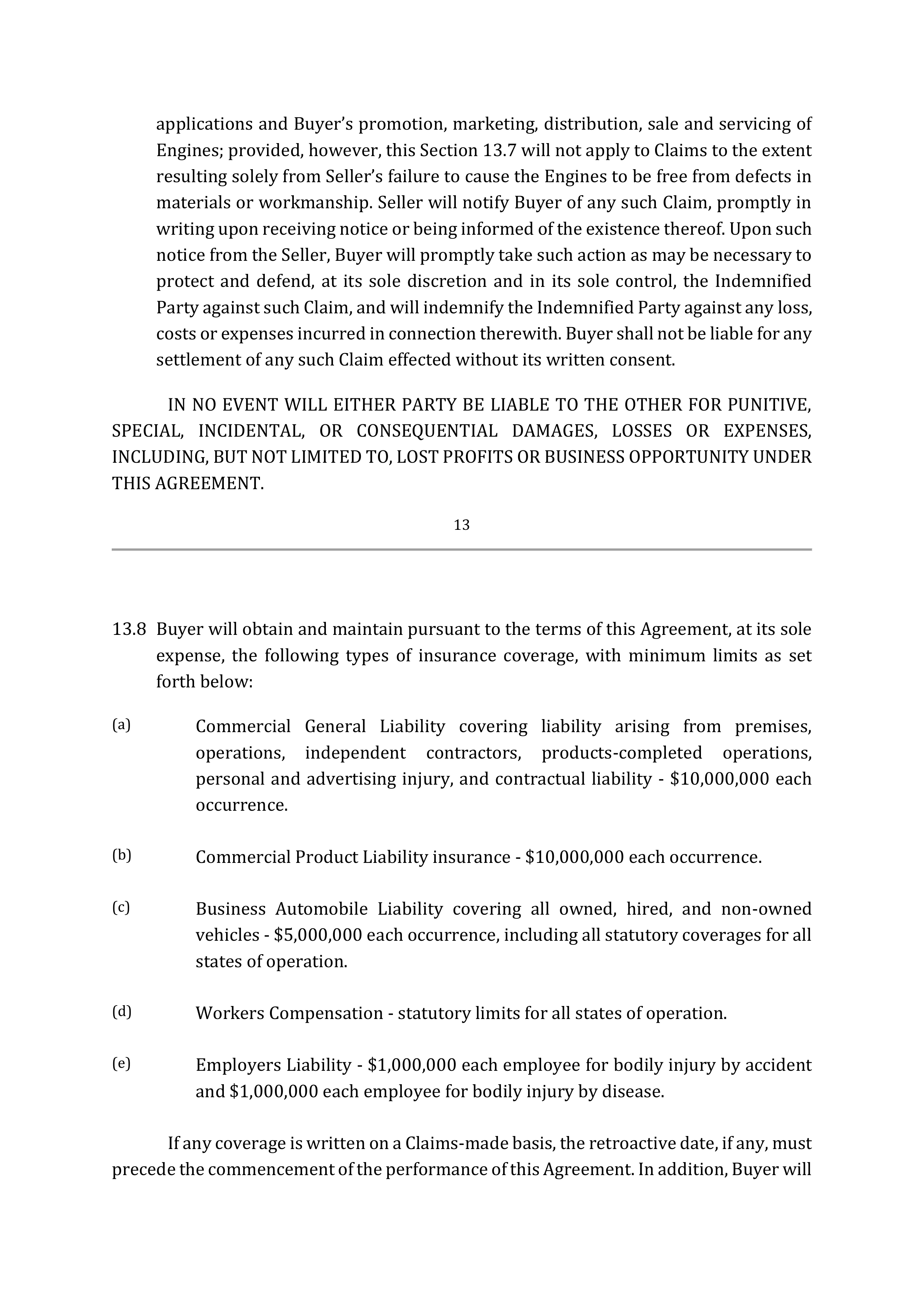 SUPPLY AGREEMENT between Malibu Boats, LLC and General Motors LLC — page 16