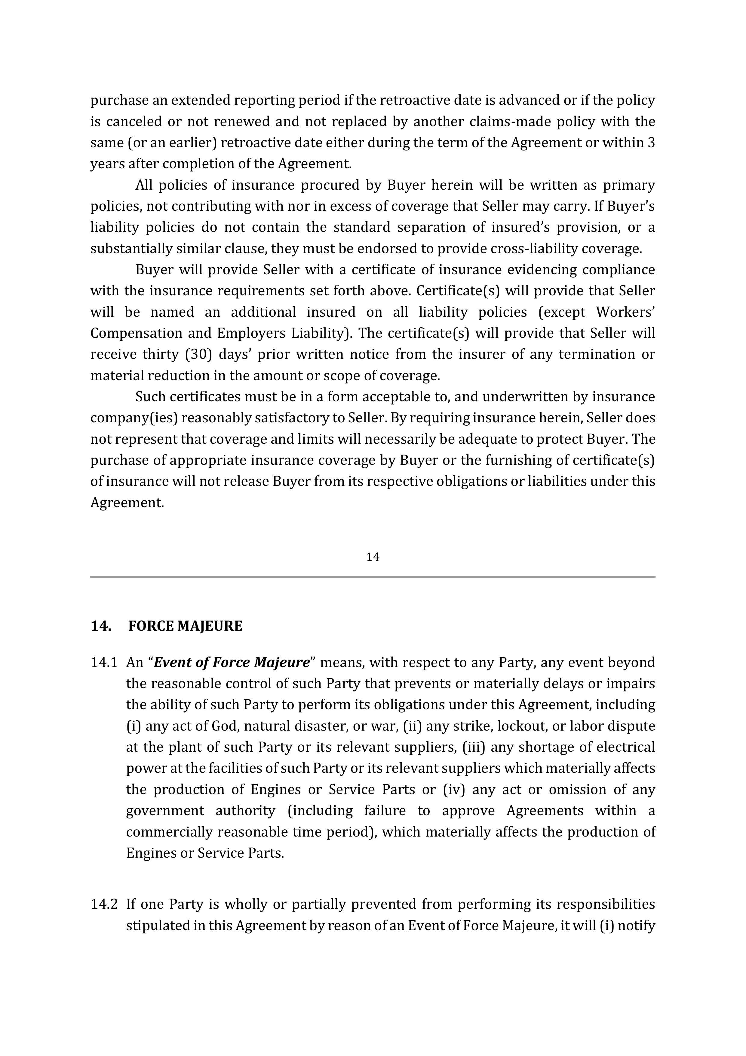 SUPPLY AGREEMENT between Malibu Boats, LLC and General Motors LLC — page 17