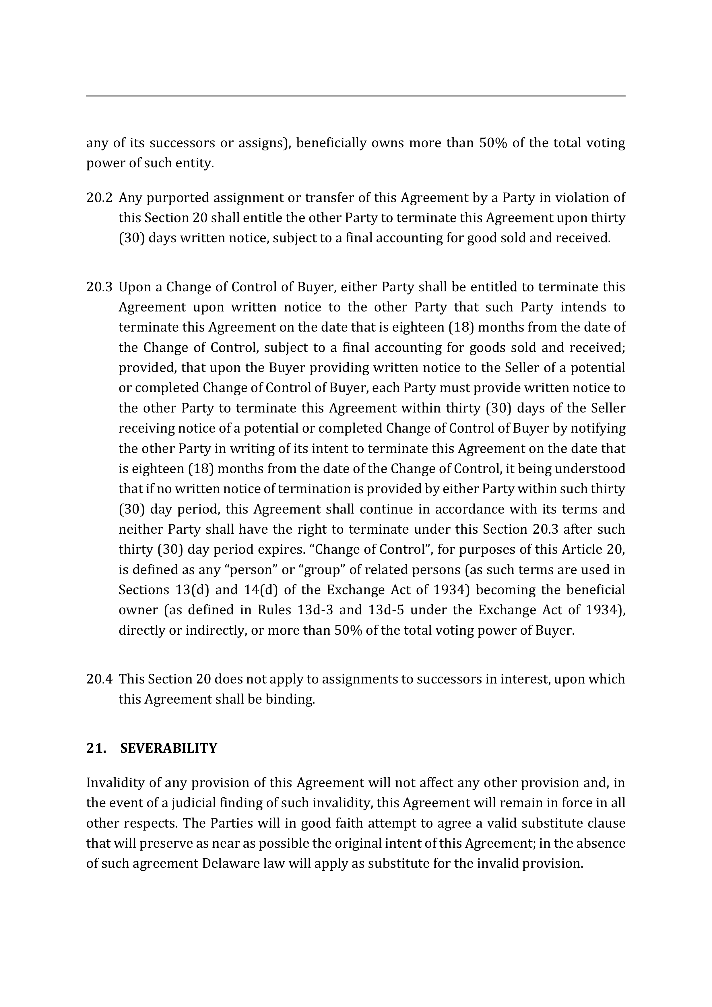 SUPPLY AGREEMENT between Malibu Boats, LLC and General Motors LLC — page 23