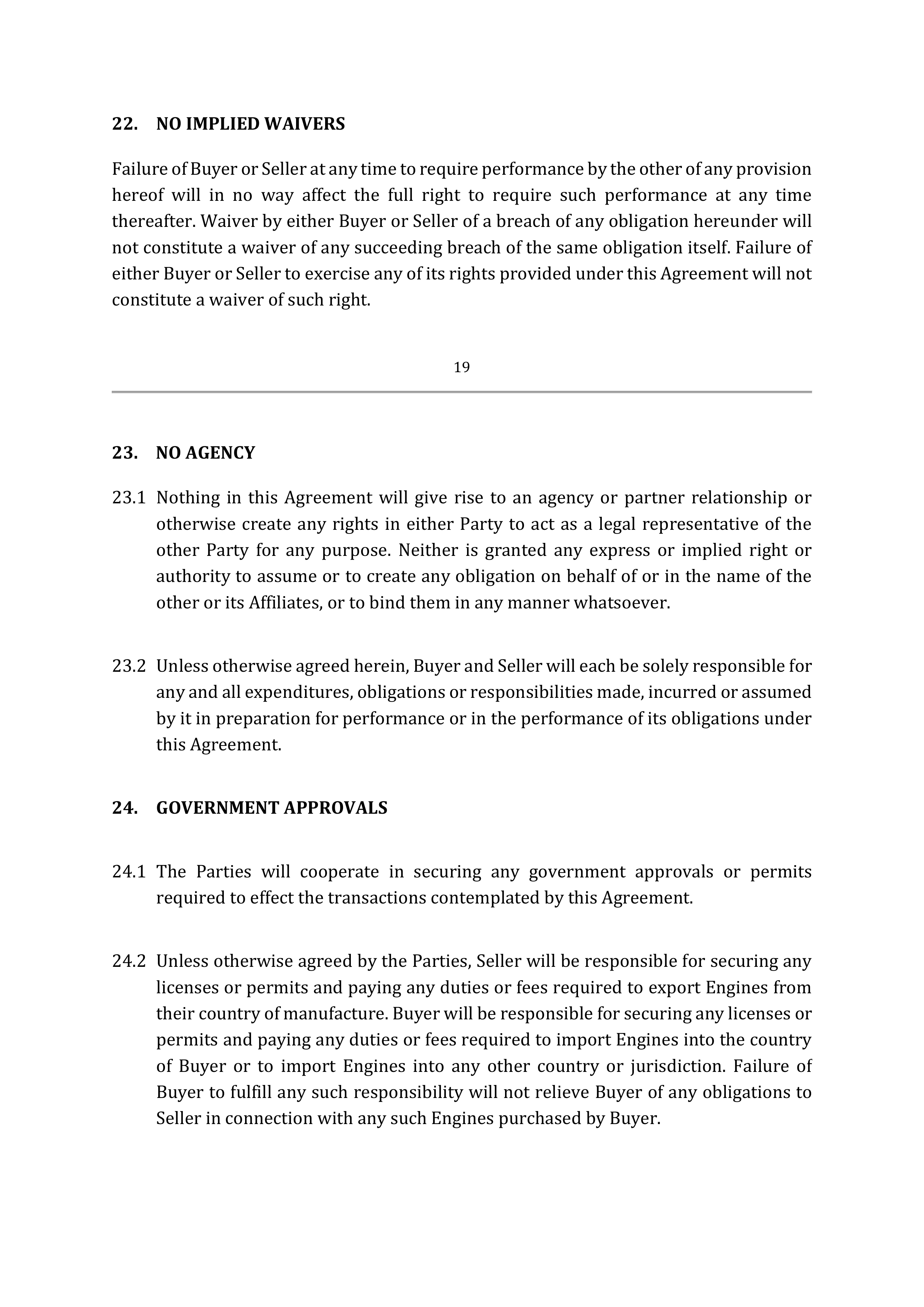 SUPPLY AGREEMENT between Malibu Boats, LLC and General Motors LLC — page 24