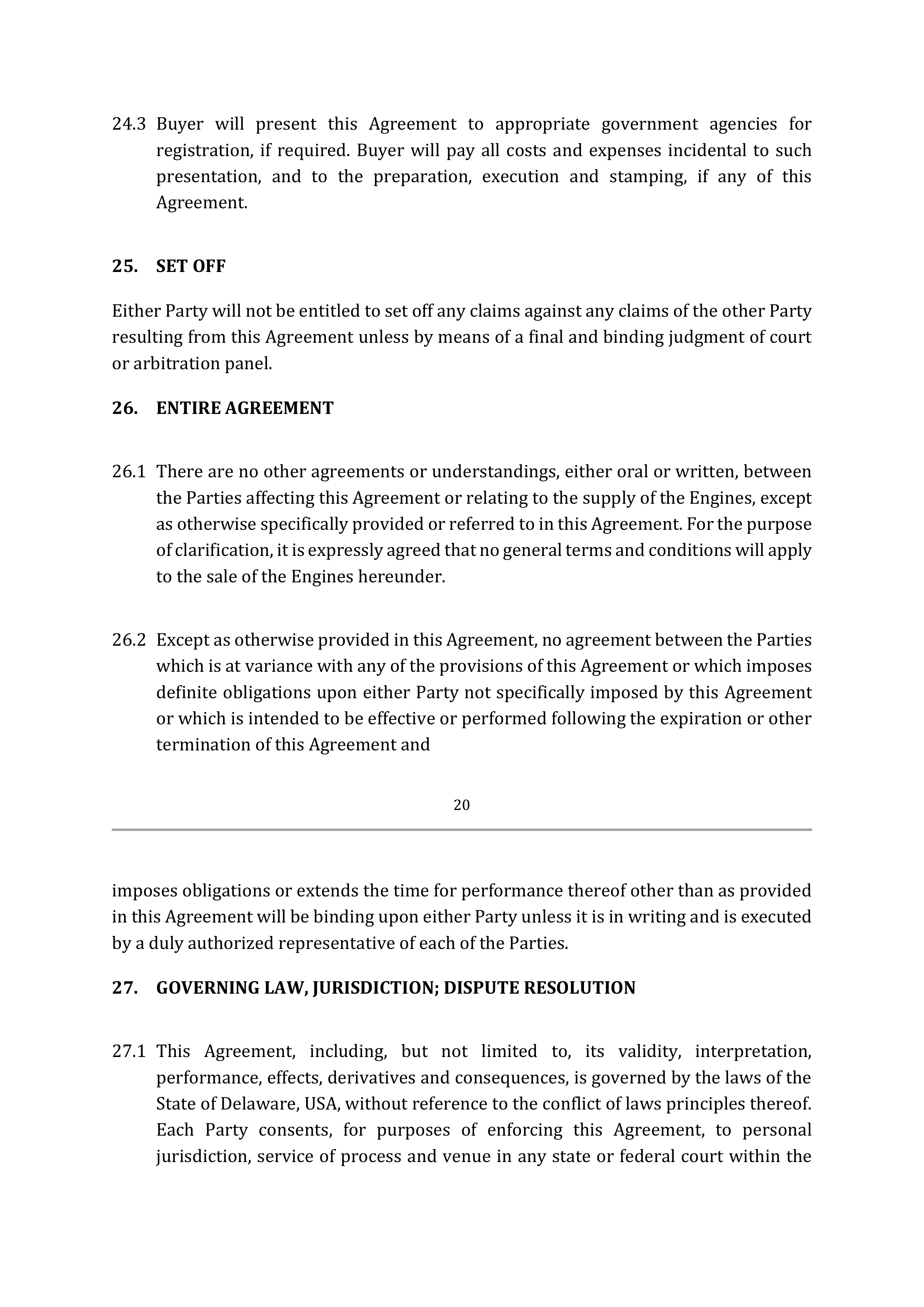 SUPPLY AGREEMENT between Malibu Boats, LLC and General Motors LLC — page 25