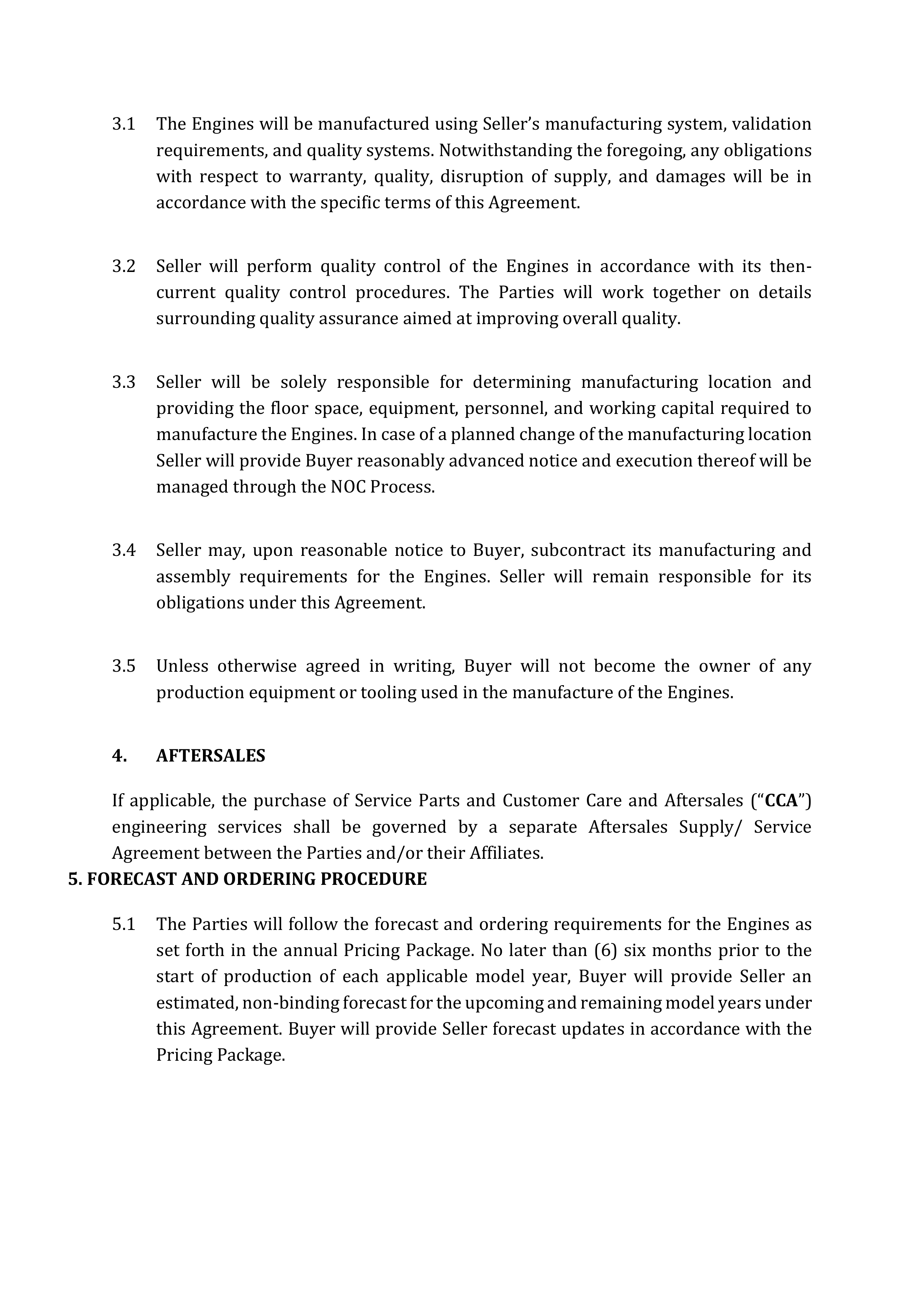 SUPPLY AGREEMENT between Malibu Boats, LLC and General Motors LLC — page 7