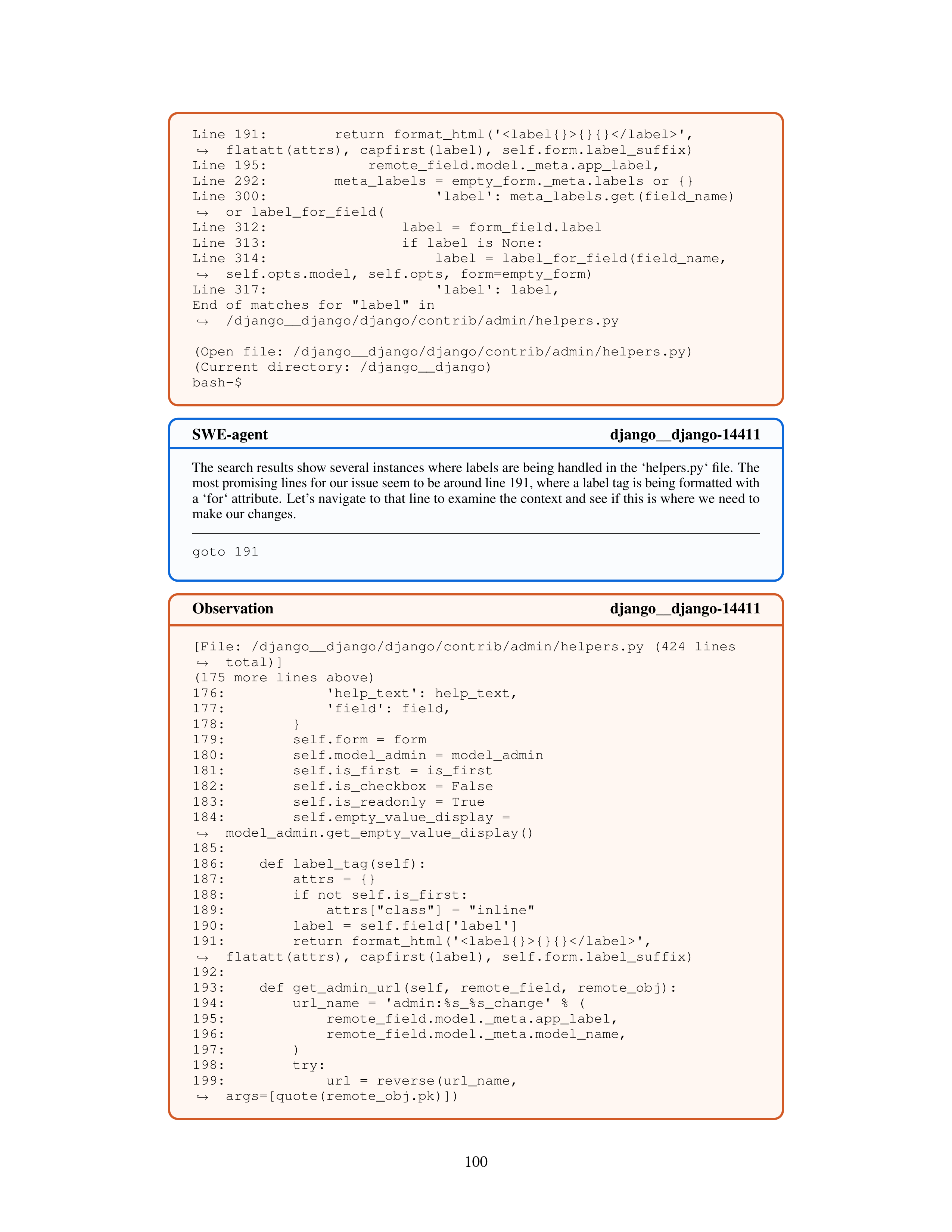 SWE-Agent AI Agent for Software Engineering Automation — page 100