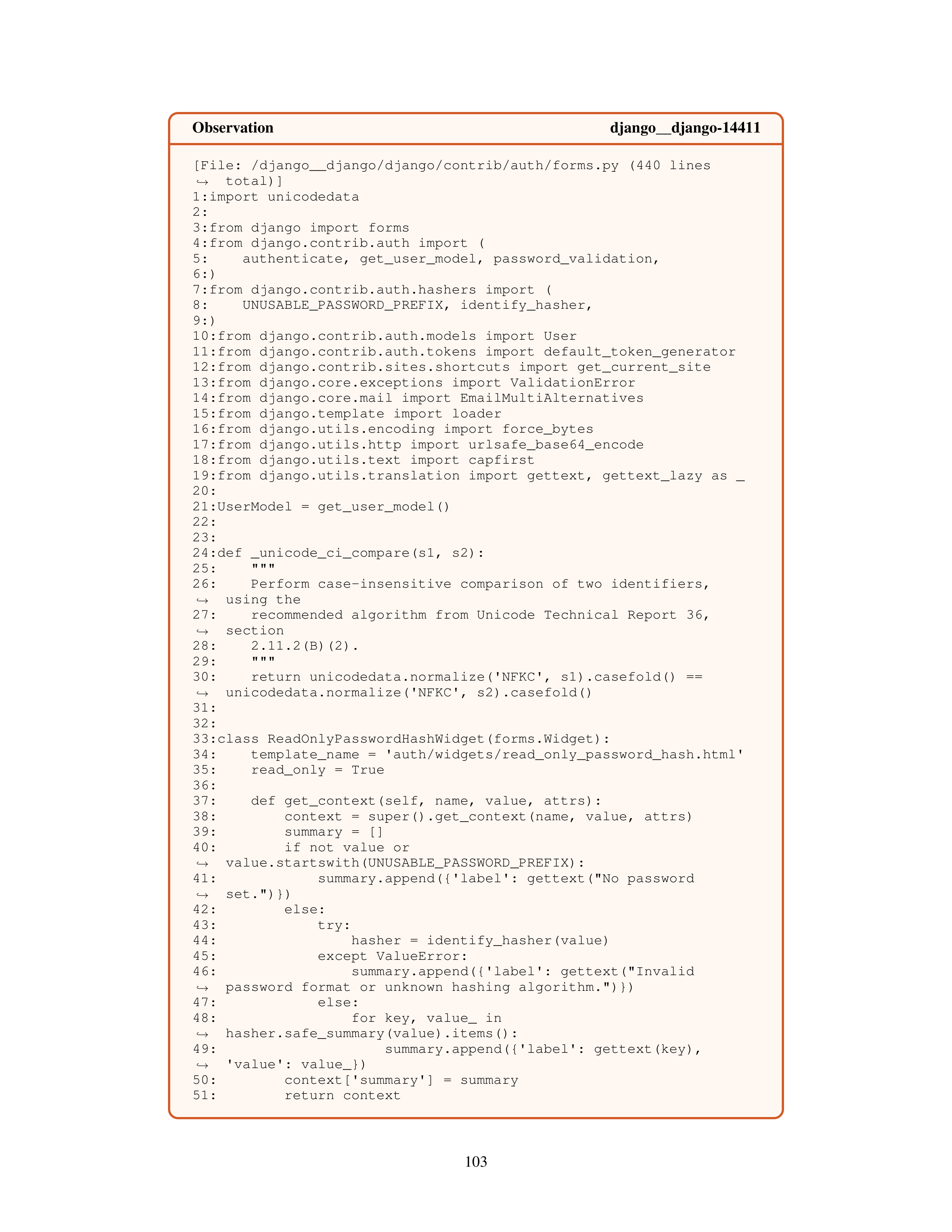 SWE-Agent AI Agent for Software Engineering Automation — page 103