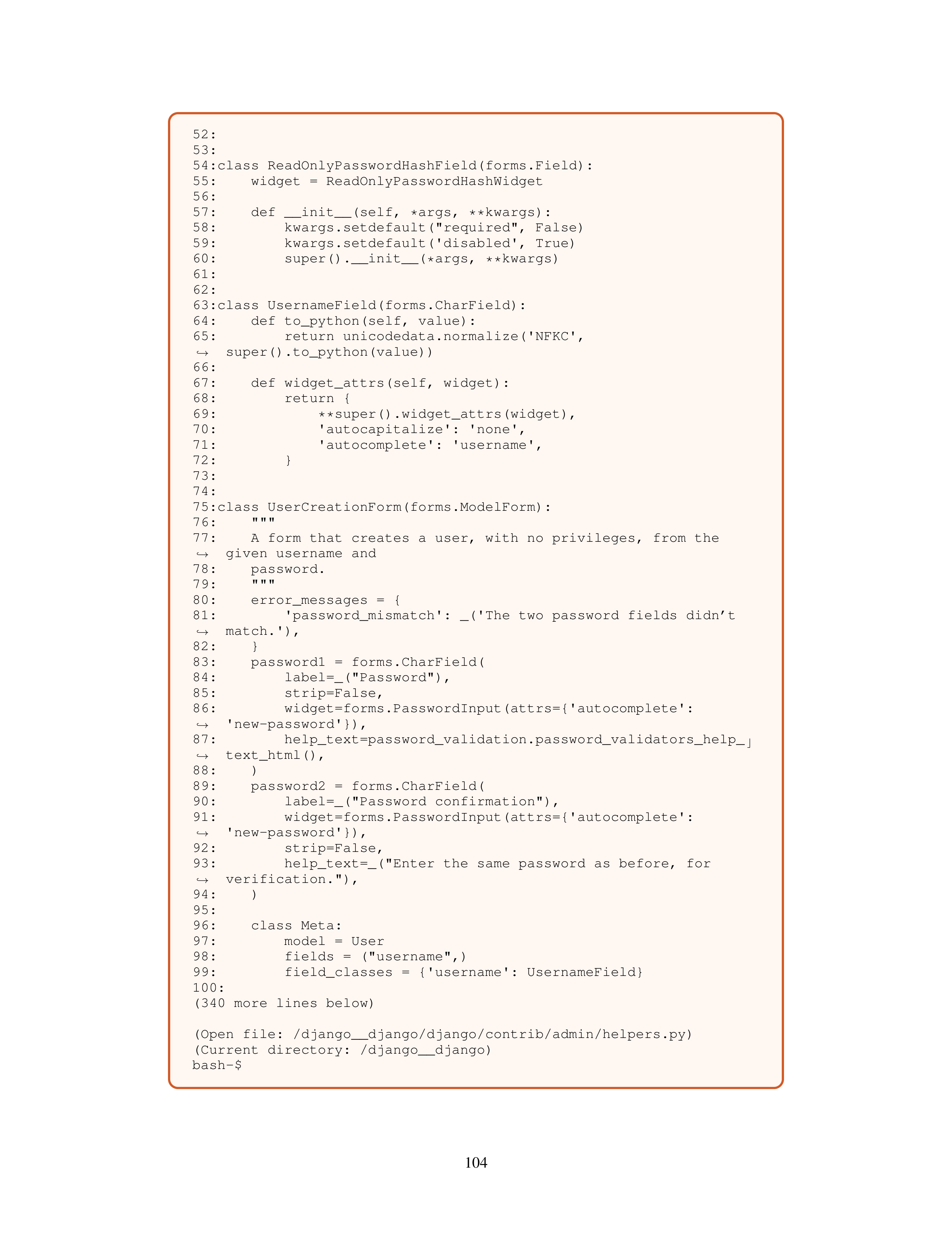 SWE-Agent AI Agent for Software Engineering Automation — page 104
