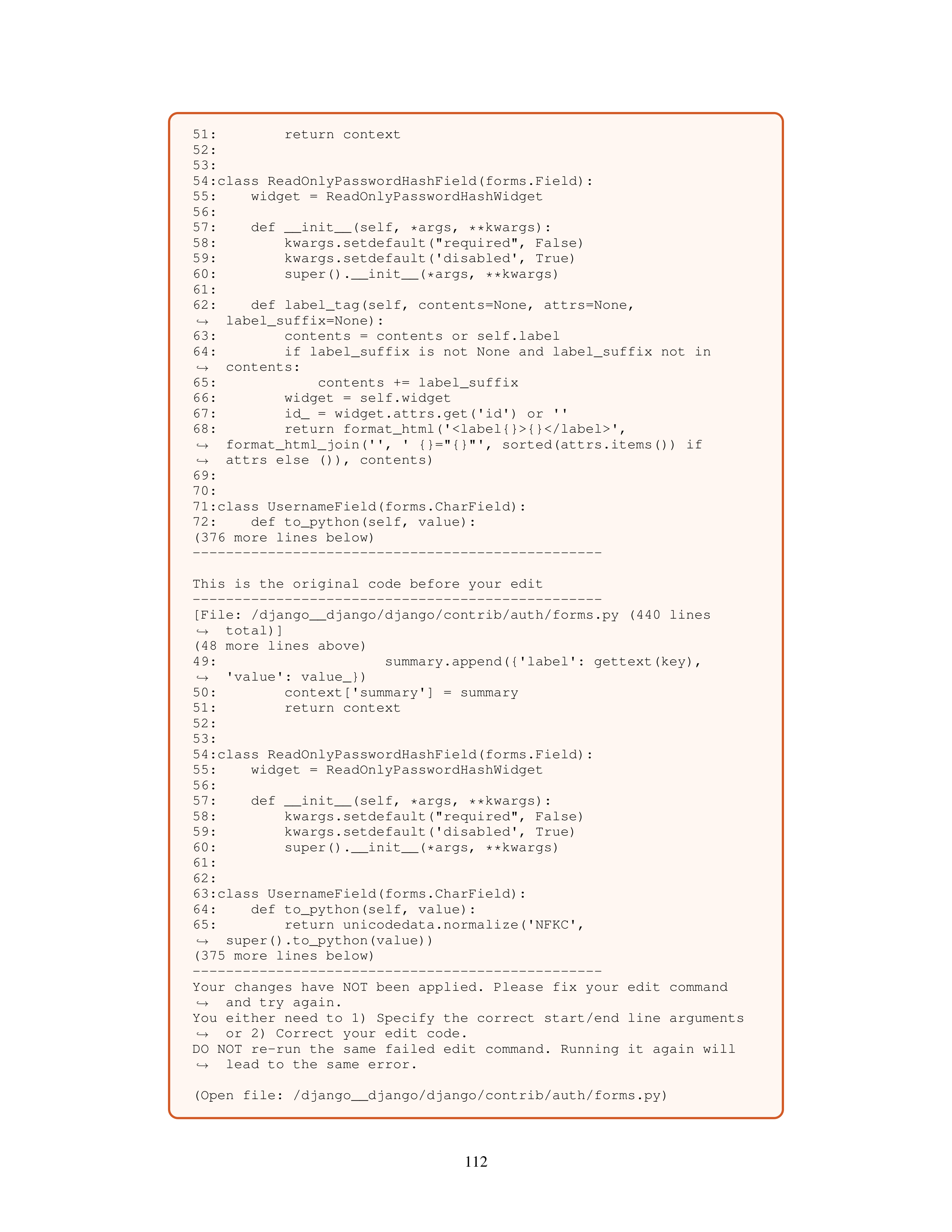 SWE-Agent AI Agent for Software Engineering Automation — page 112