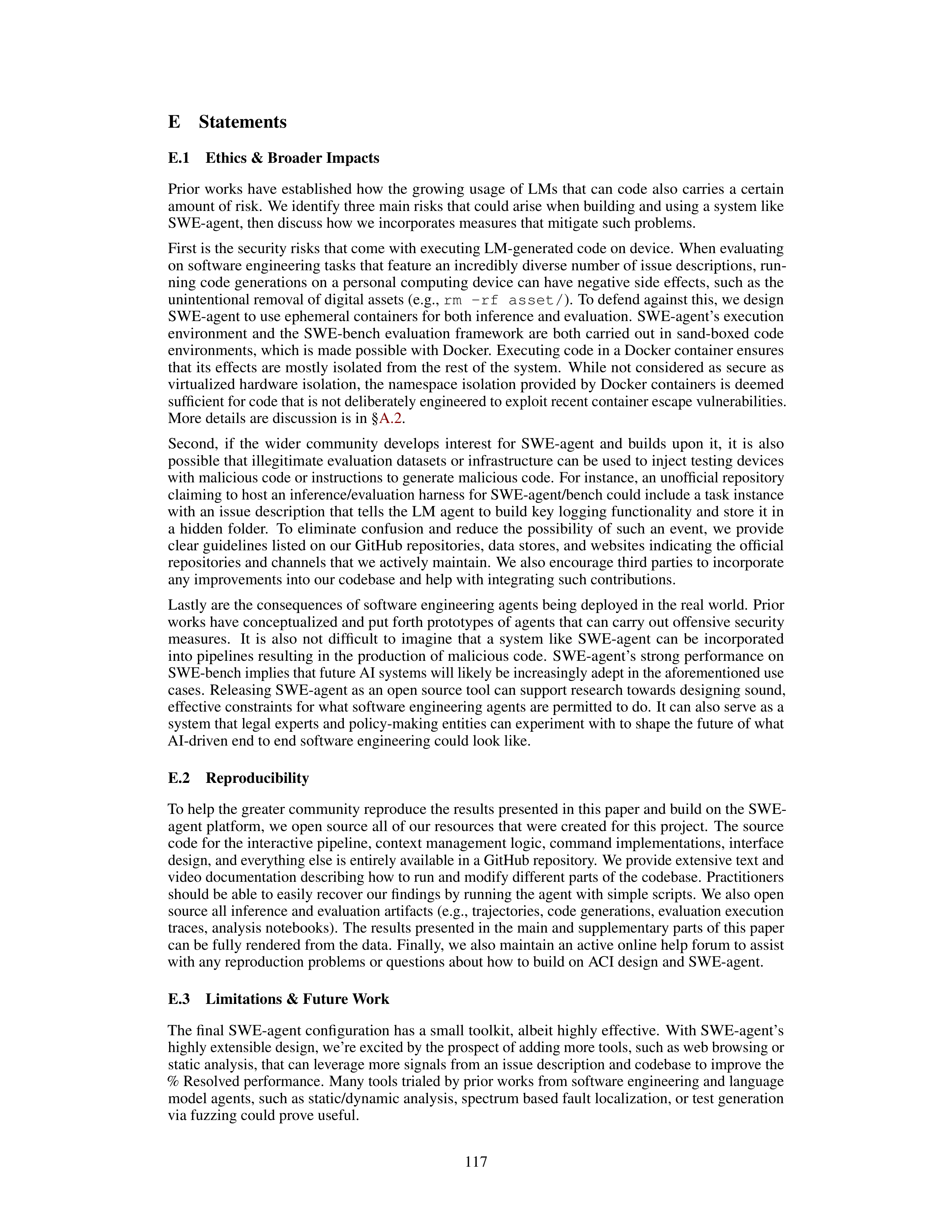 SWE-Agent AI Agent for Software Engineering Automation — page 117