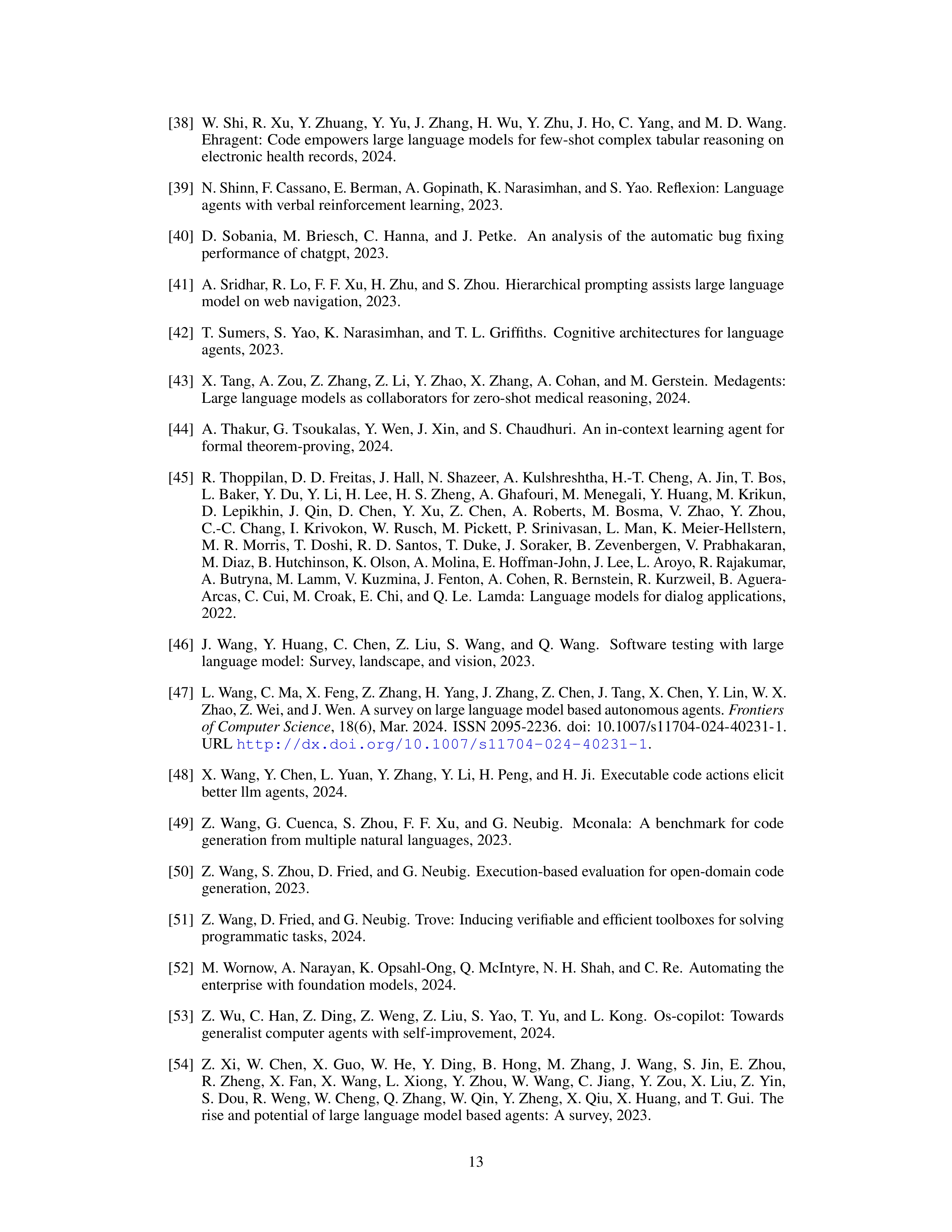 SWE-Agent AI Agent for Software Engineering Automation — page 13