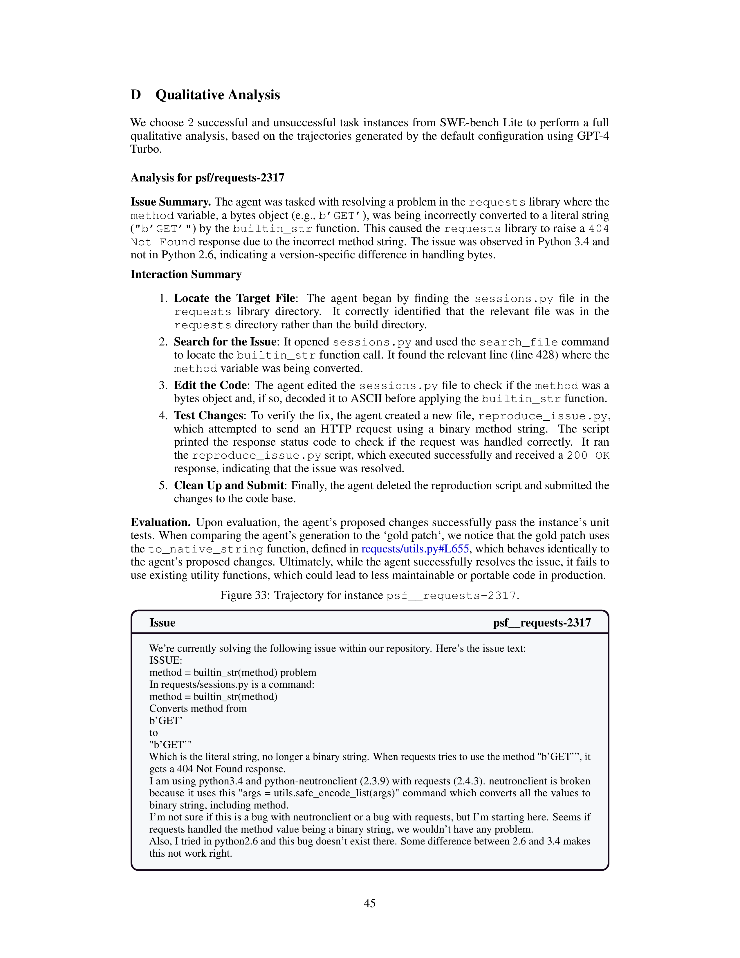 SWE-Agent AI Agent for Software Engineering Automation — page 45