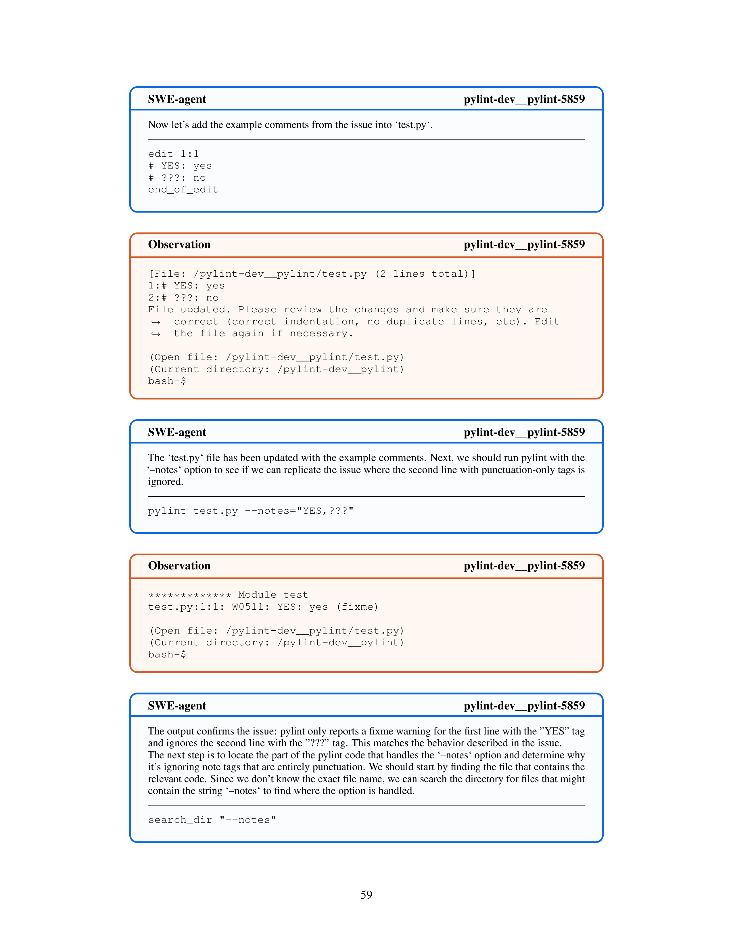 SWE-Agent AI Agent for Software Engineering Automation — page 59