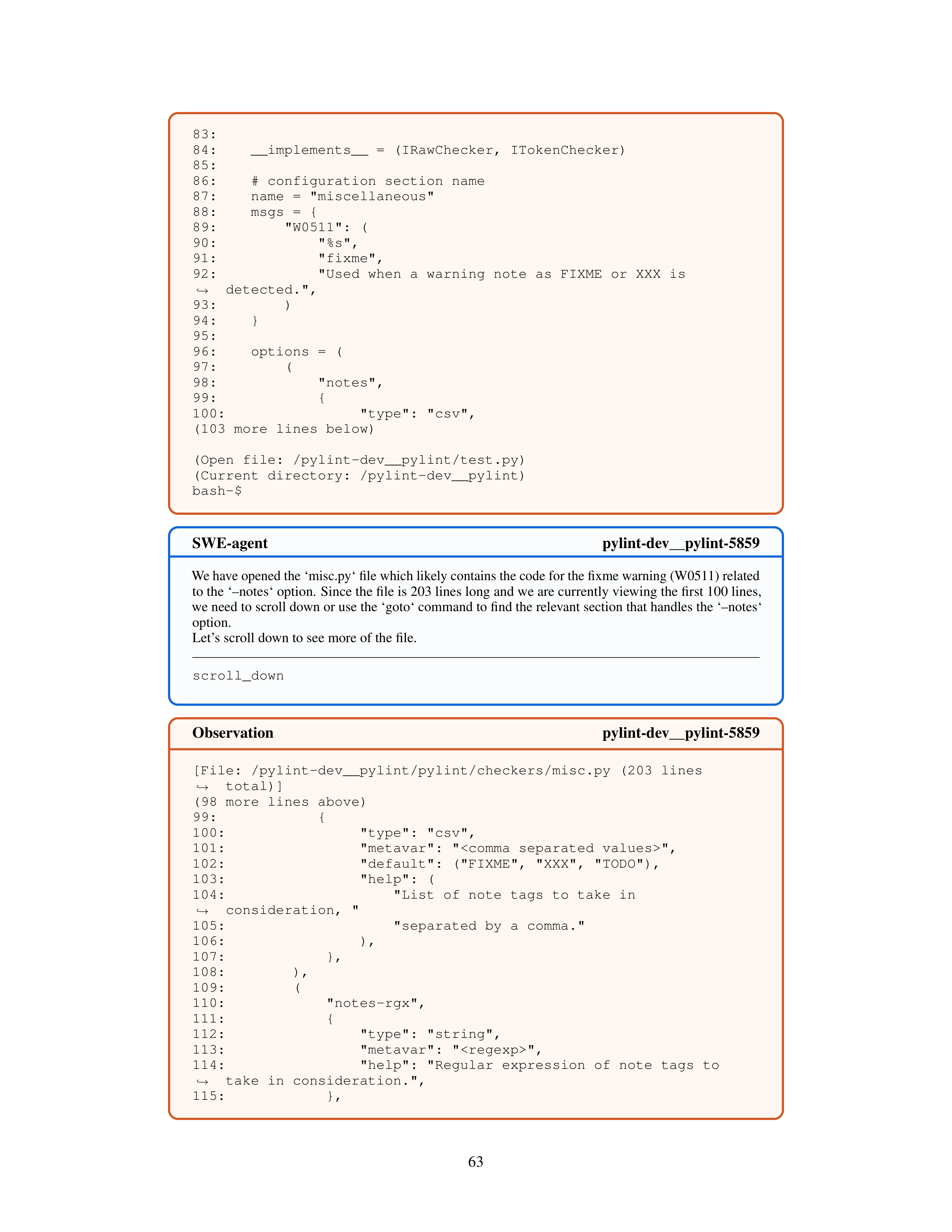 SWE-Agent AI Agent for Software Engineering Automation — page 63