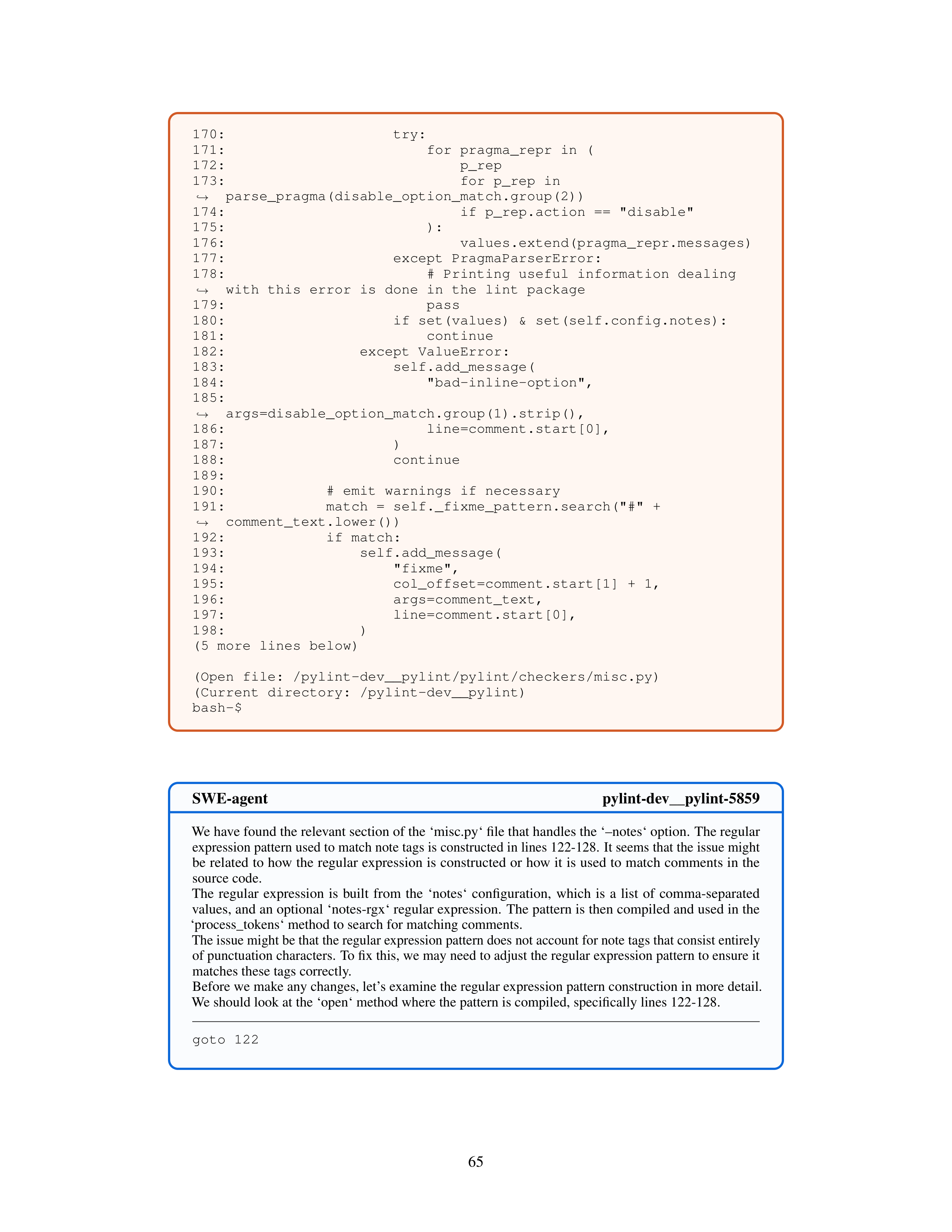 SWE-Agent AI Agent for Software Engineering Automation — page 65