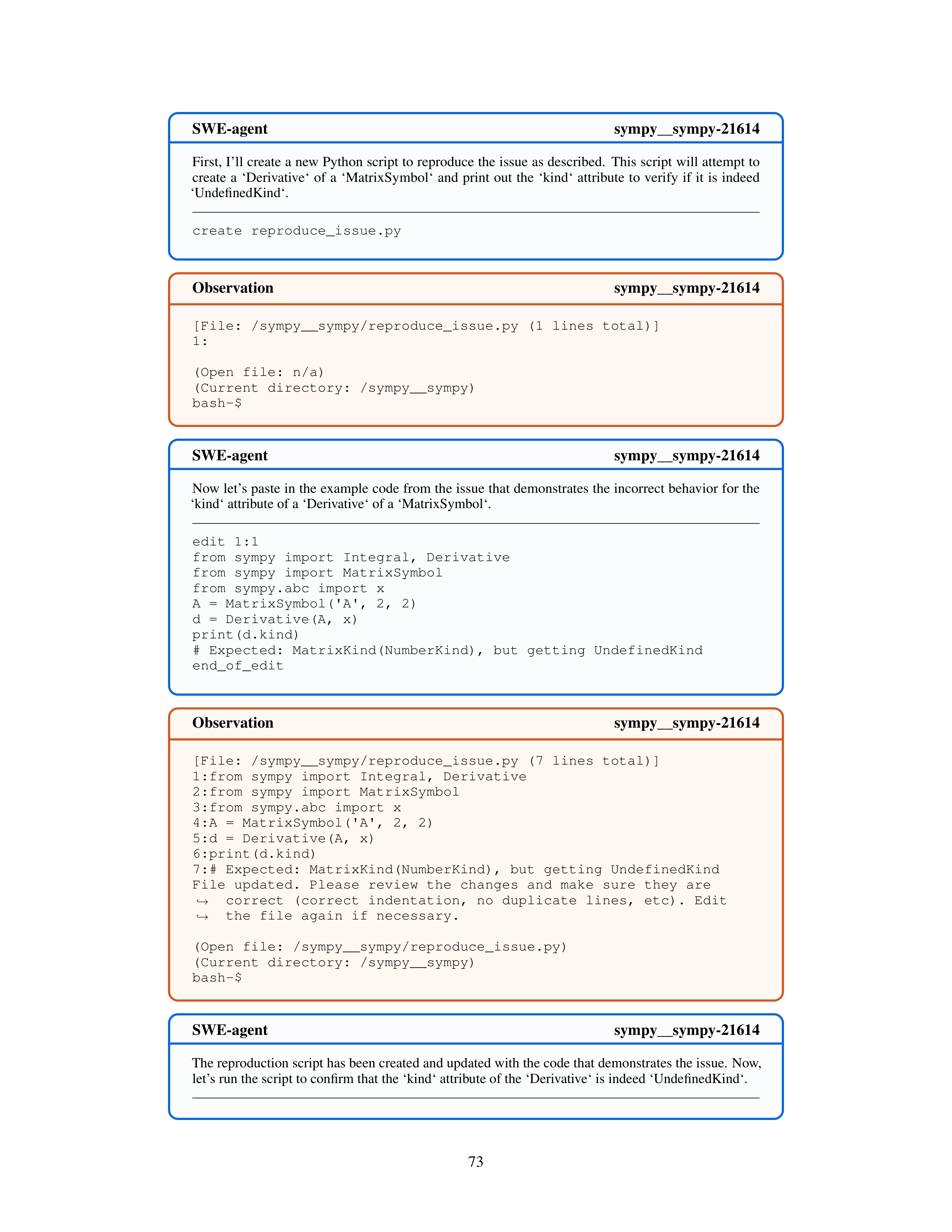 SWE-Agent AI Agent for Software Engineering Automation — page 73