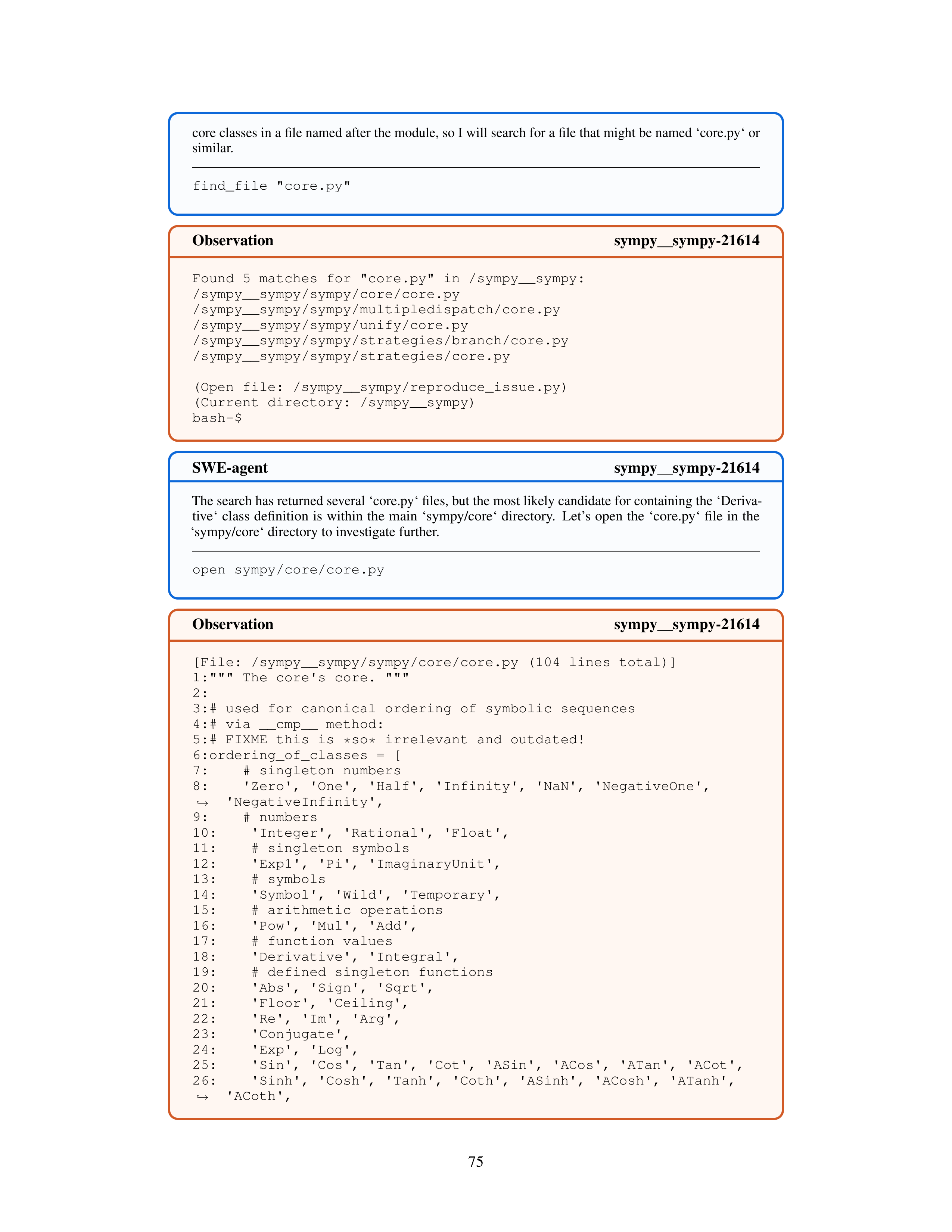 SWE-Agent AI Agent for Software Engineering Automation — page 75