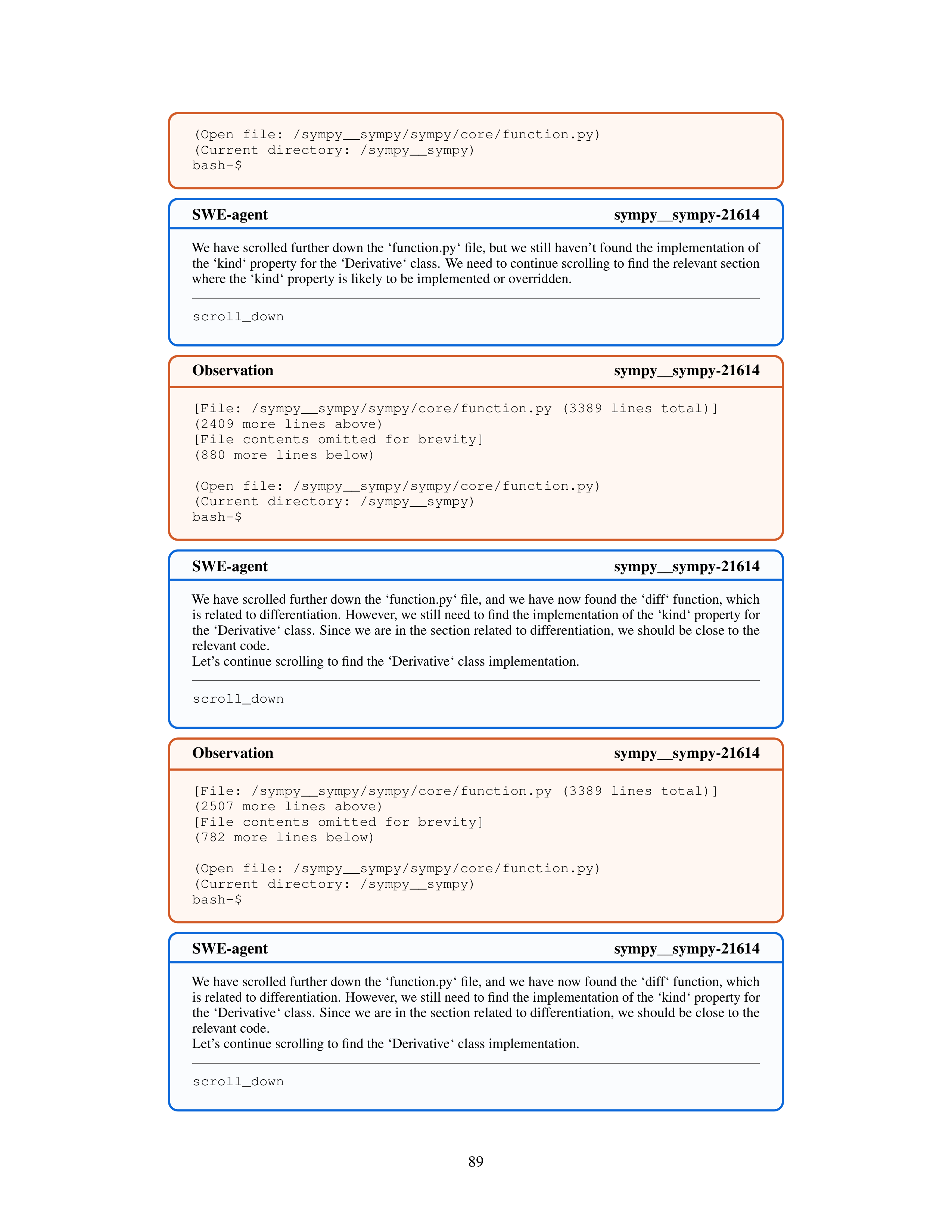 SWE-Agent AI Agent for Software Engineering Automation — page 89