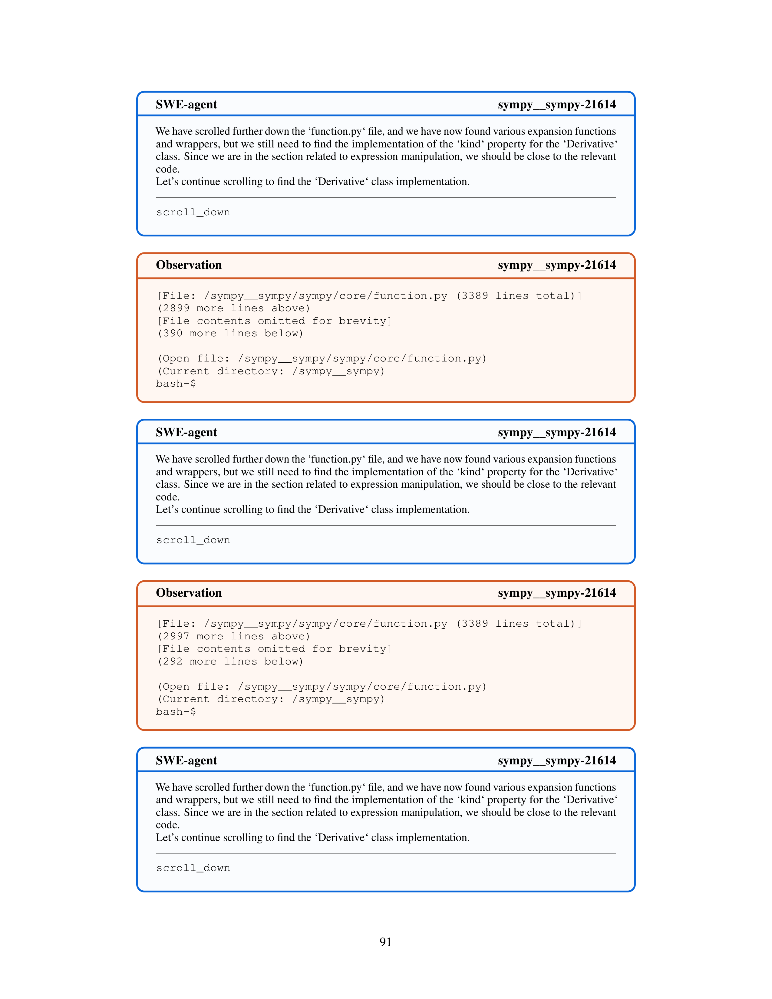 SWE-Agent AI Agent for Software Engineering Automation — page 91