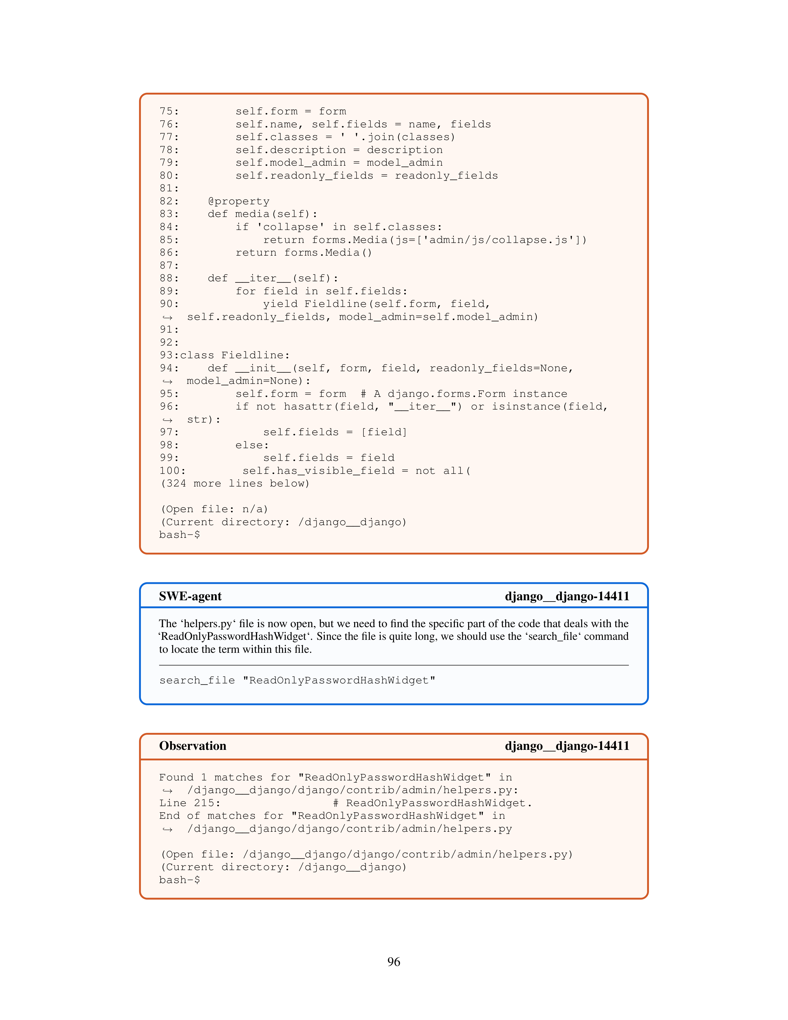 SWE-Agent AI Agent for Software Engineering Automation — page 96