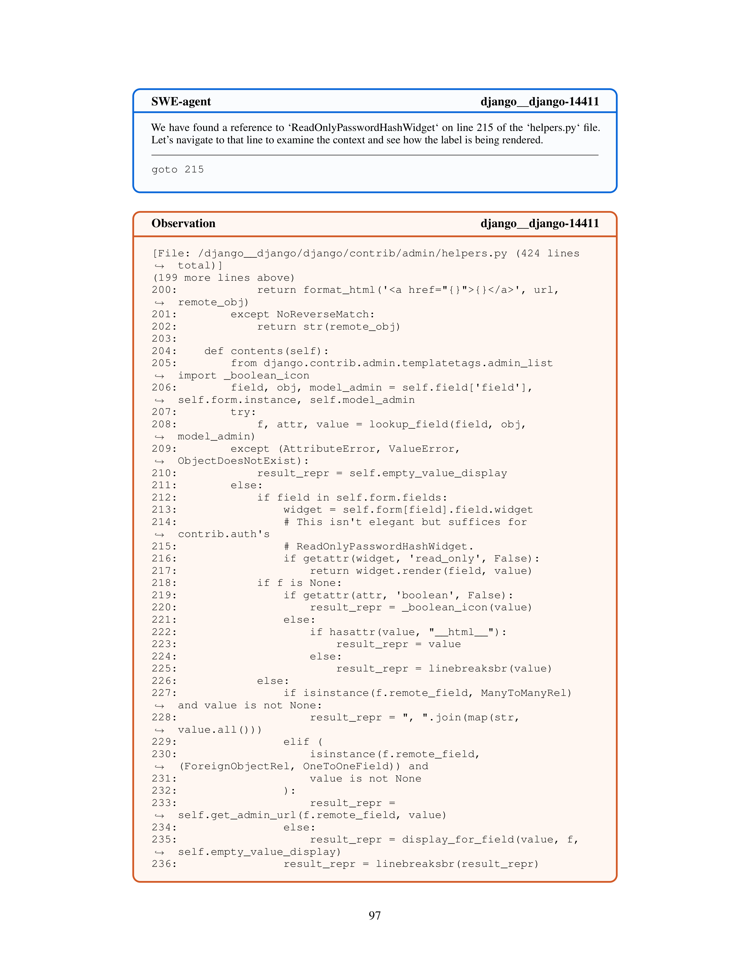 SWE-Agent AI Agent for Software Engineering Automation — page 97