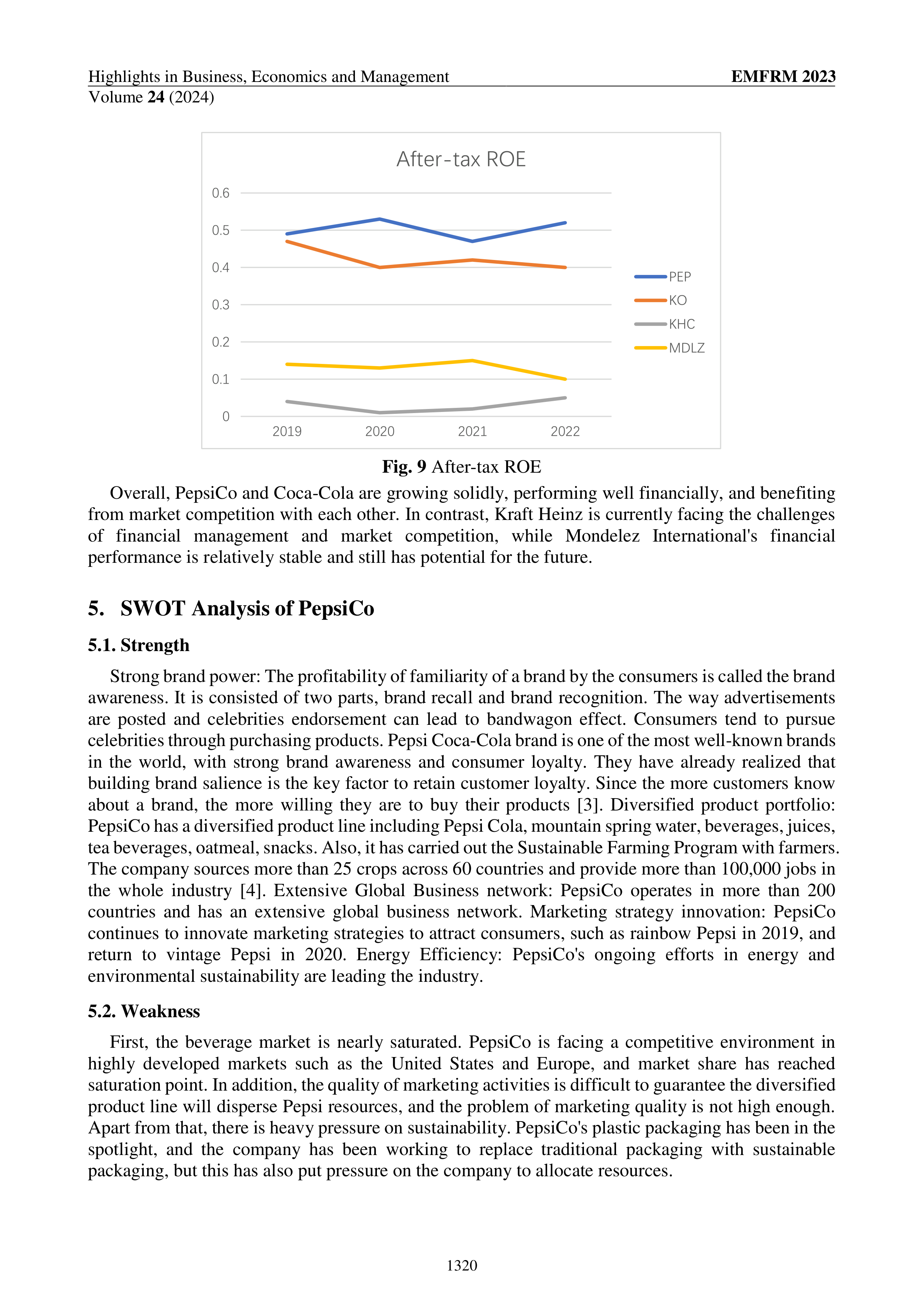PepsiCo Swot Analysis  — page 7