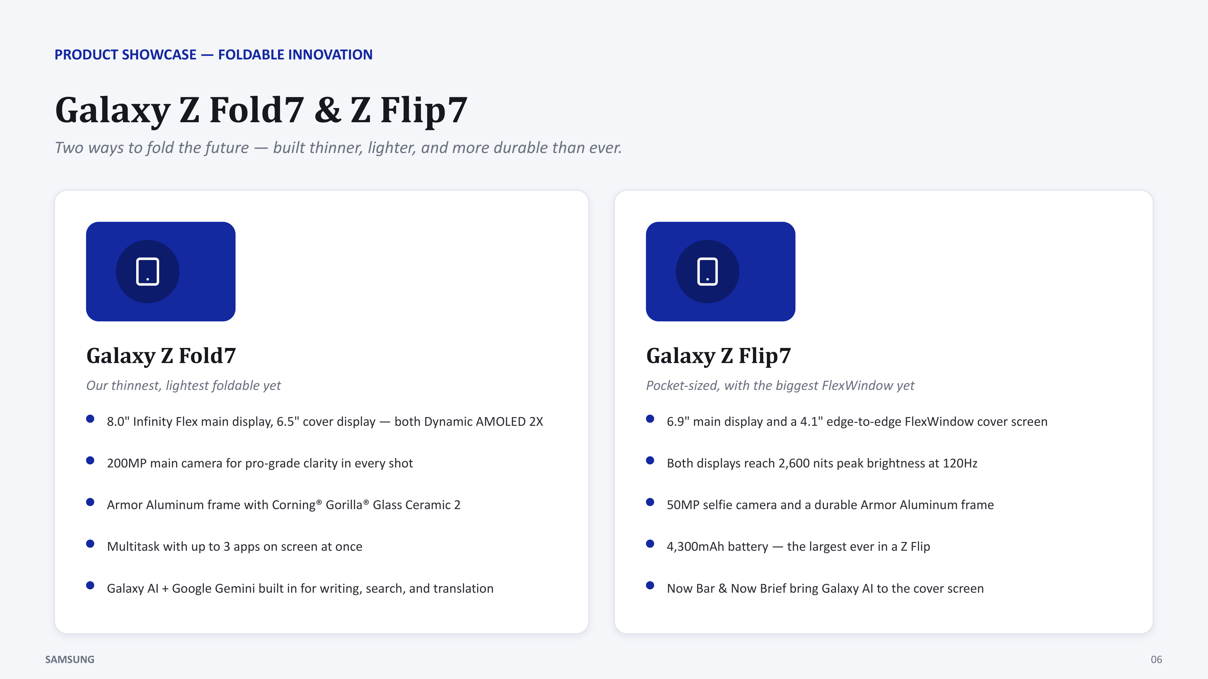 Samsung Sales Presentation — page 6