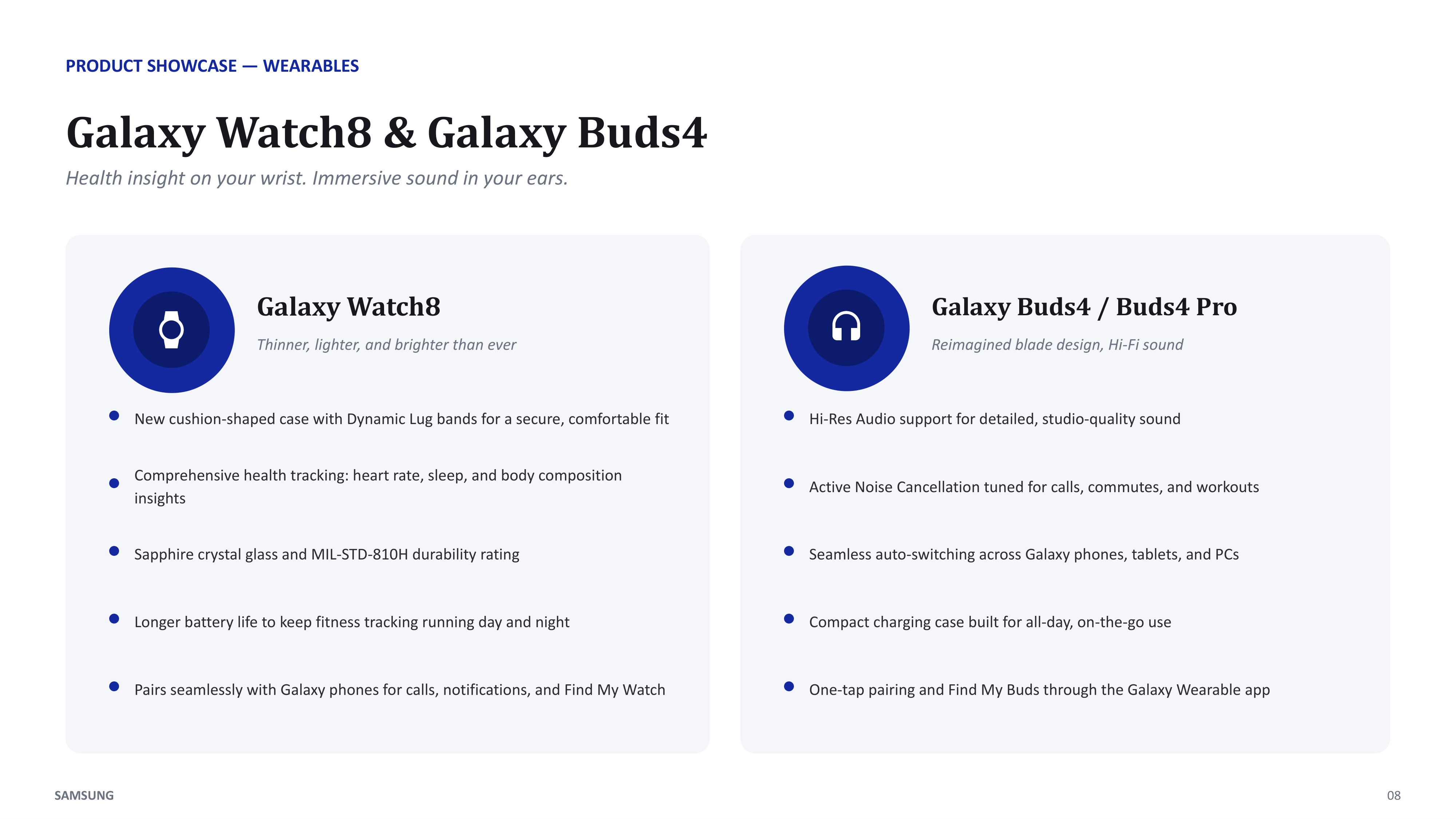 Samsung Sales Presentation — page 8
