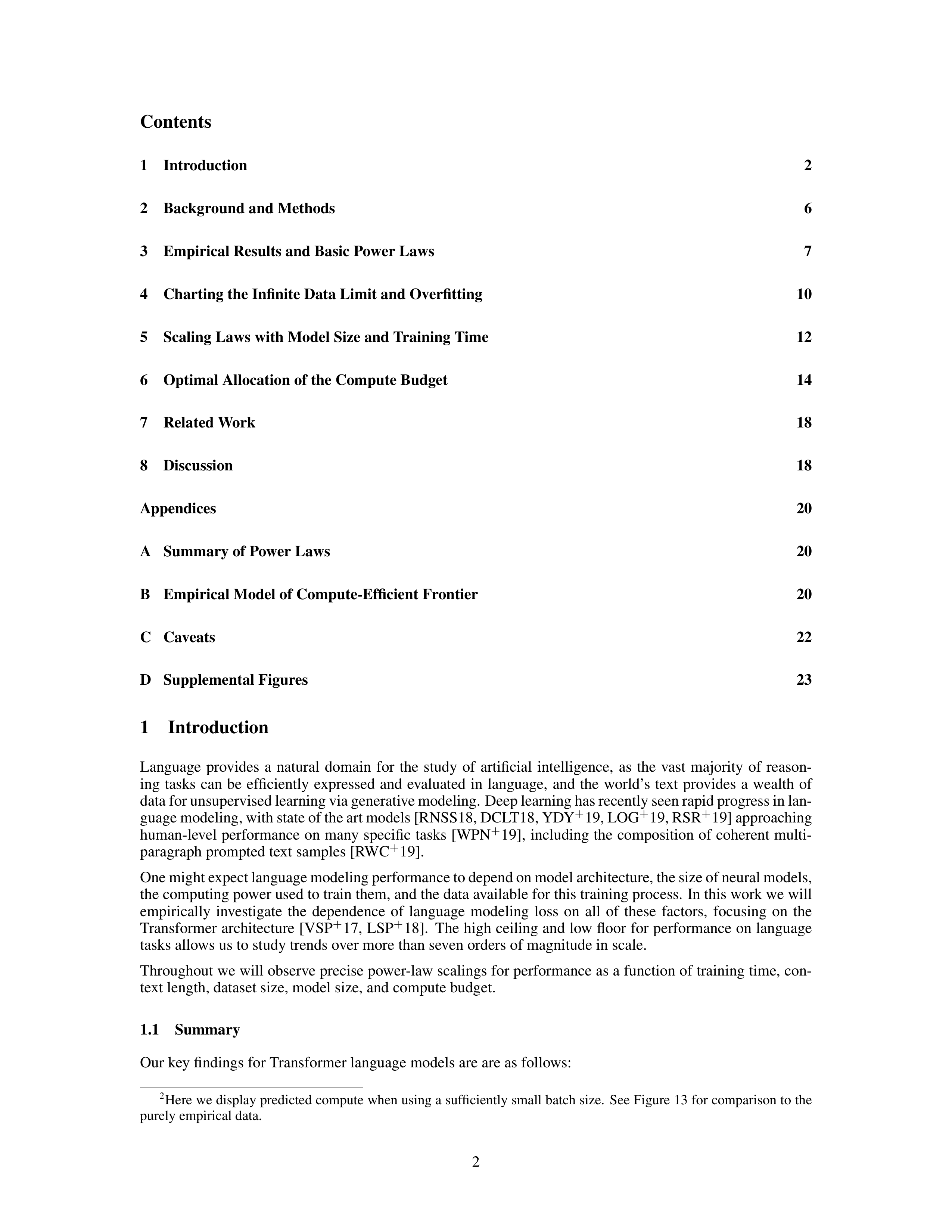 Scaling Laws for Neural Language Models Research Paper by OpenAI — page 2