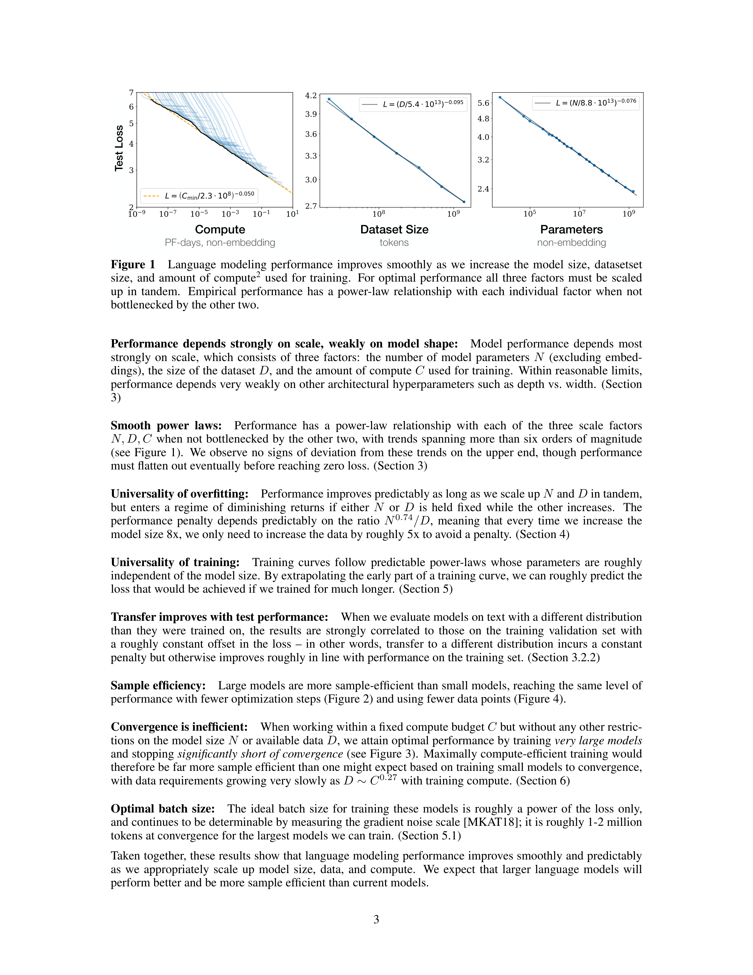 Scaling Laws for Neural Language Models Research Paper by OpenAI — page 3
