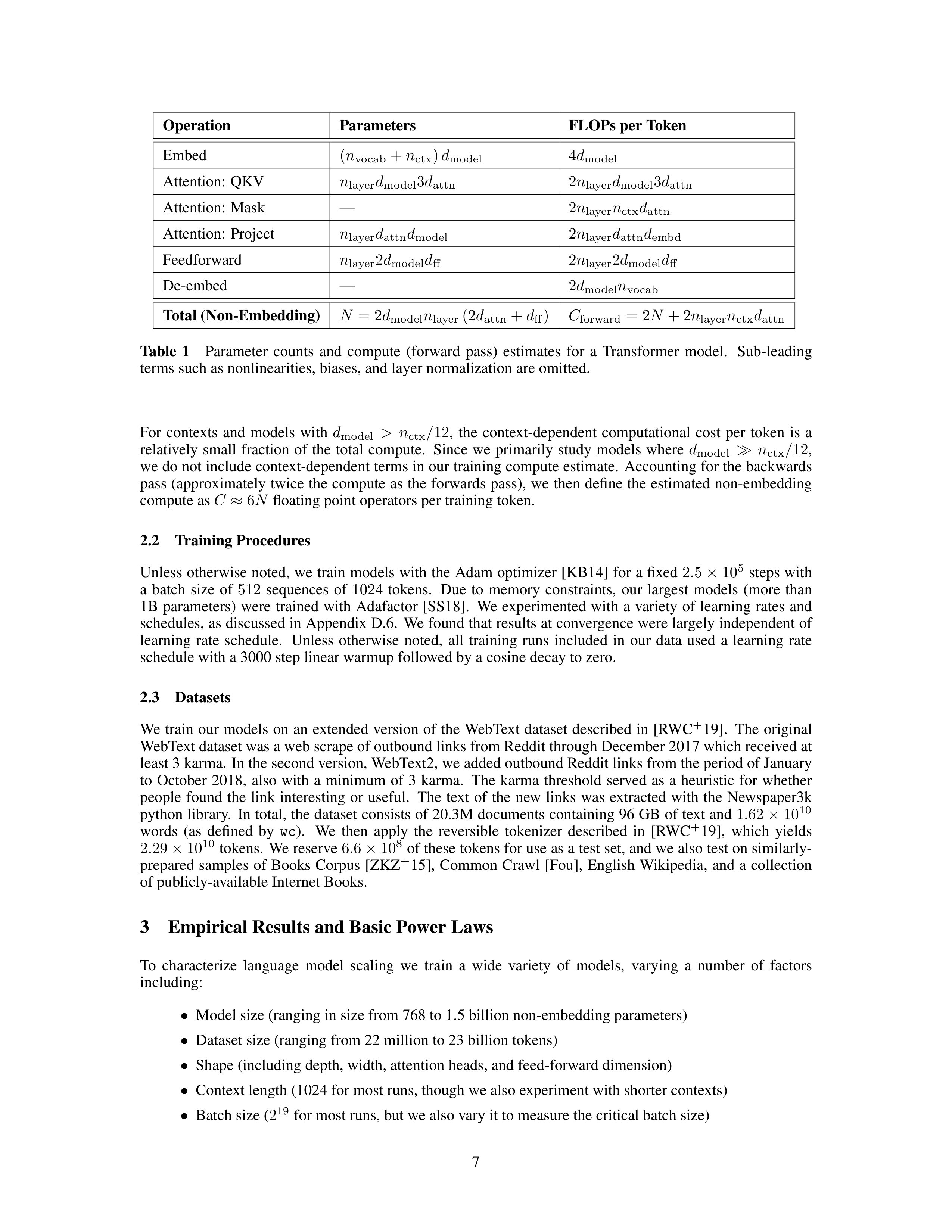 Scaling Laws for Neural Language Models Research Paper by OpenAI — page 7