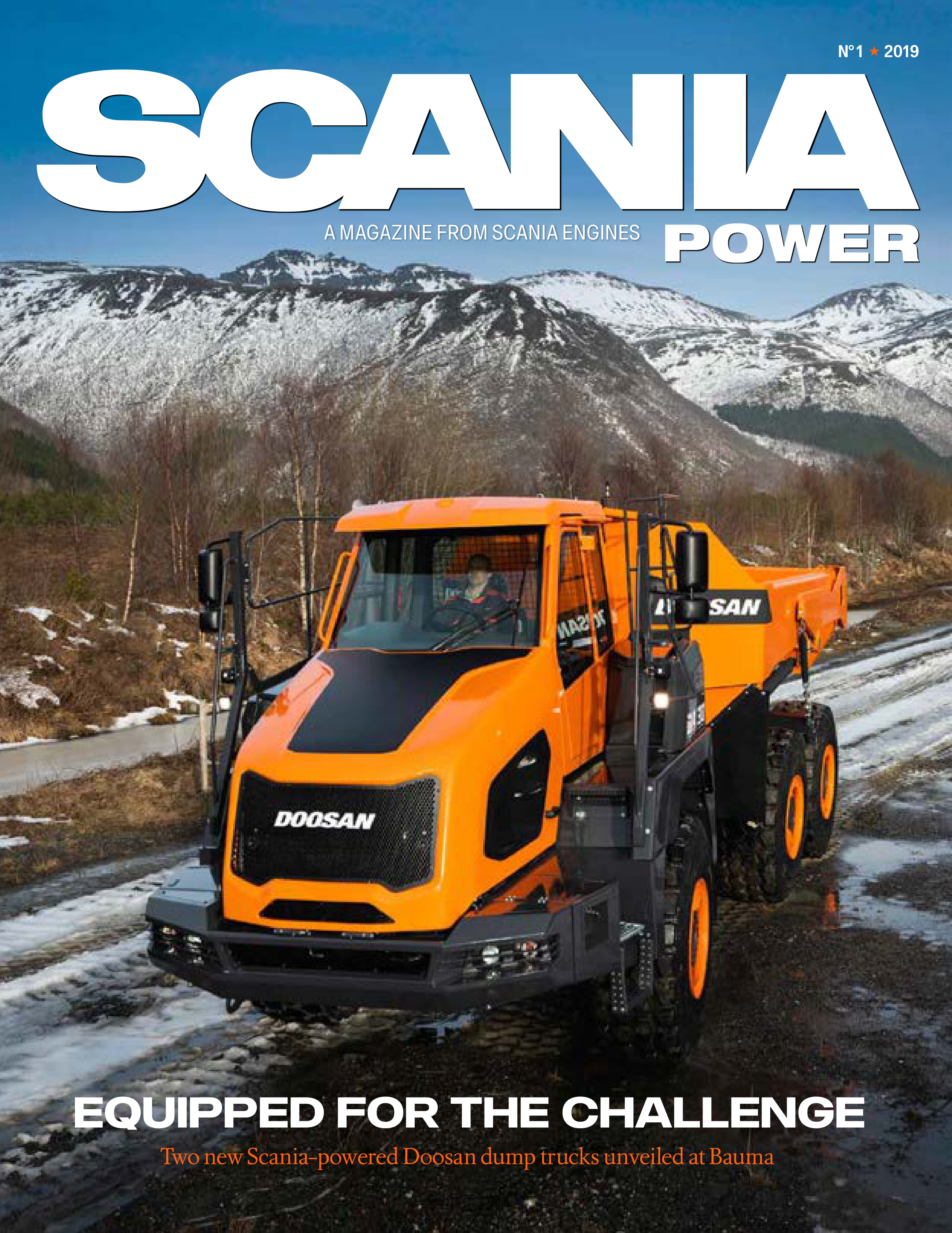 Scania Engines Magazine — page 1