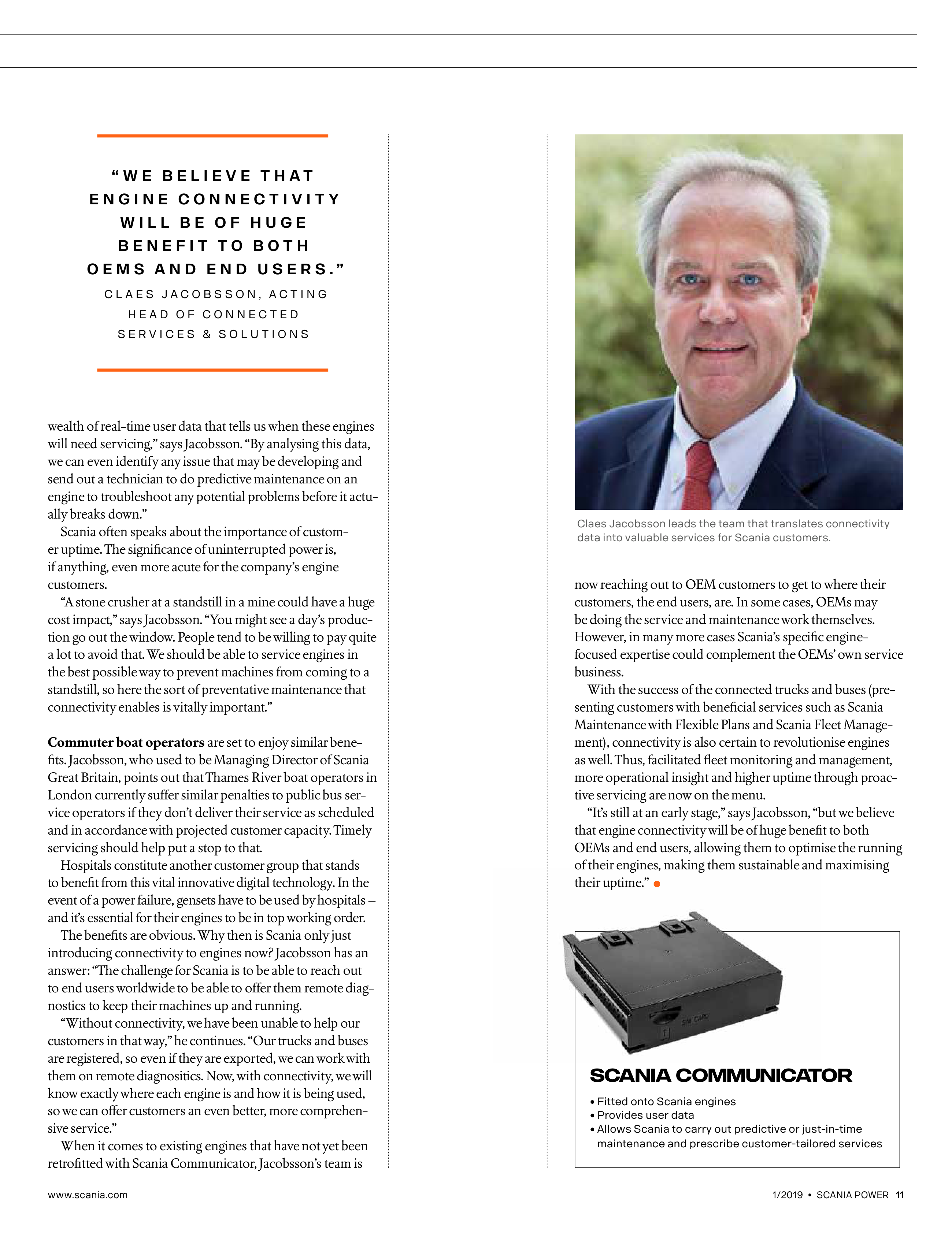 Scania Engines Magazine — page 11