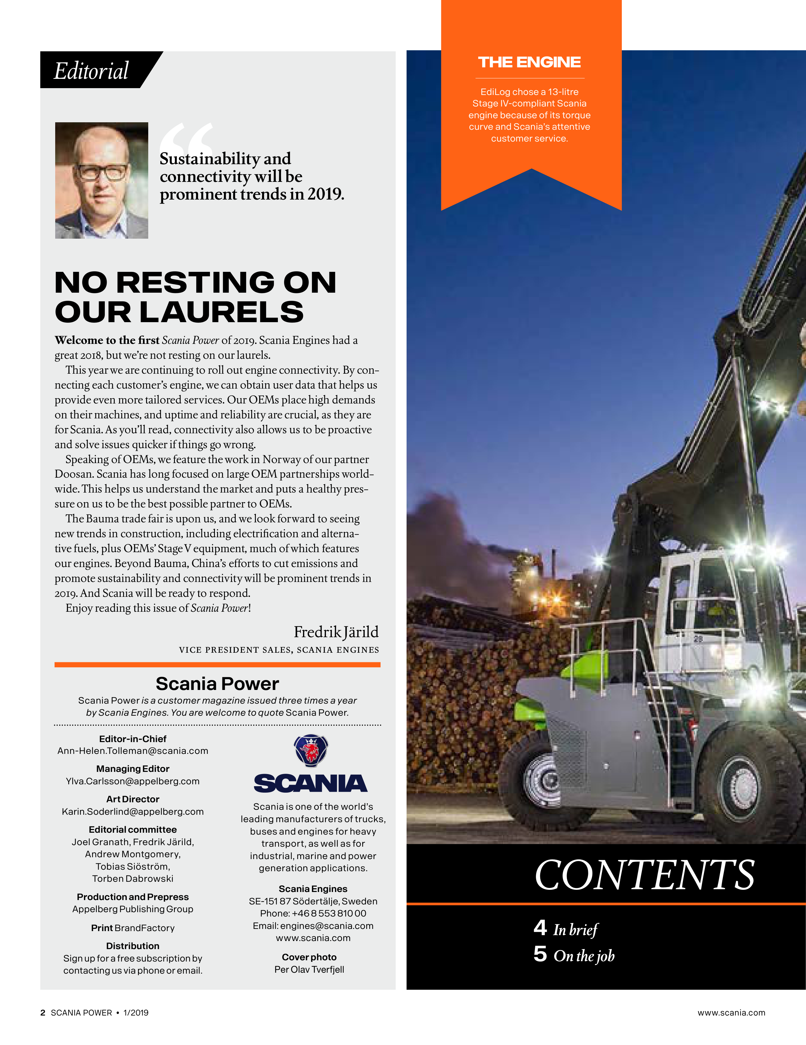 Scania Engines Magazine — page 2