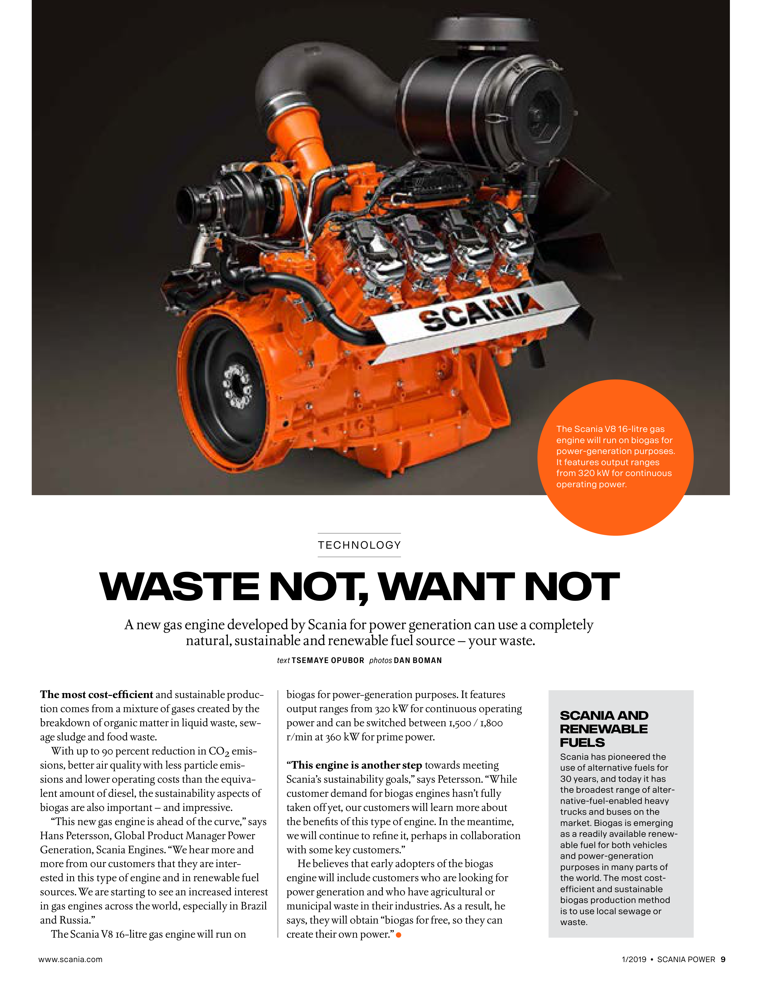 Scania Engines Magazine — page 9