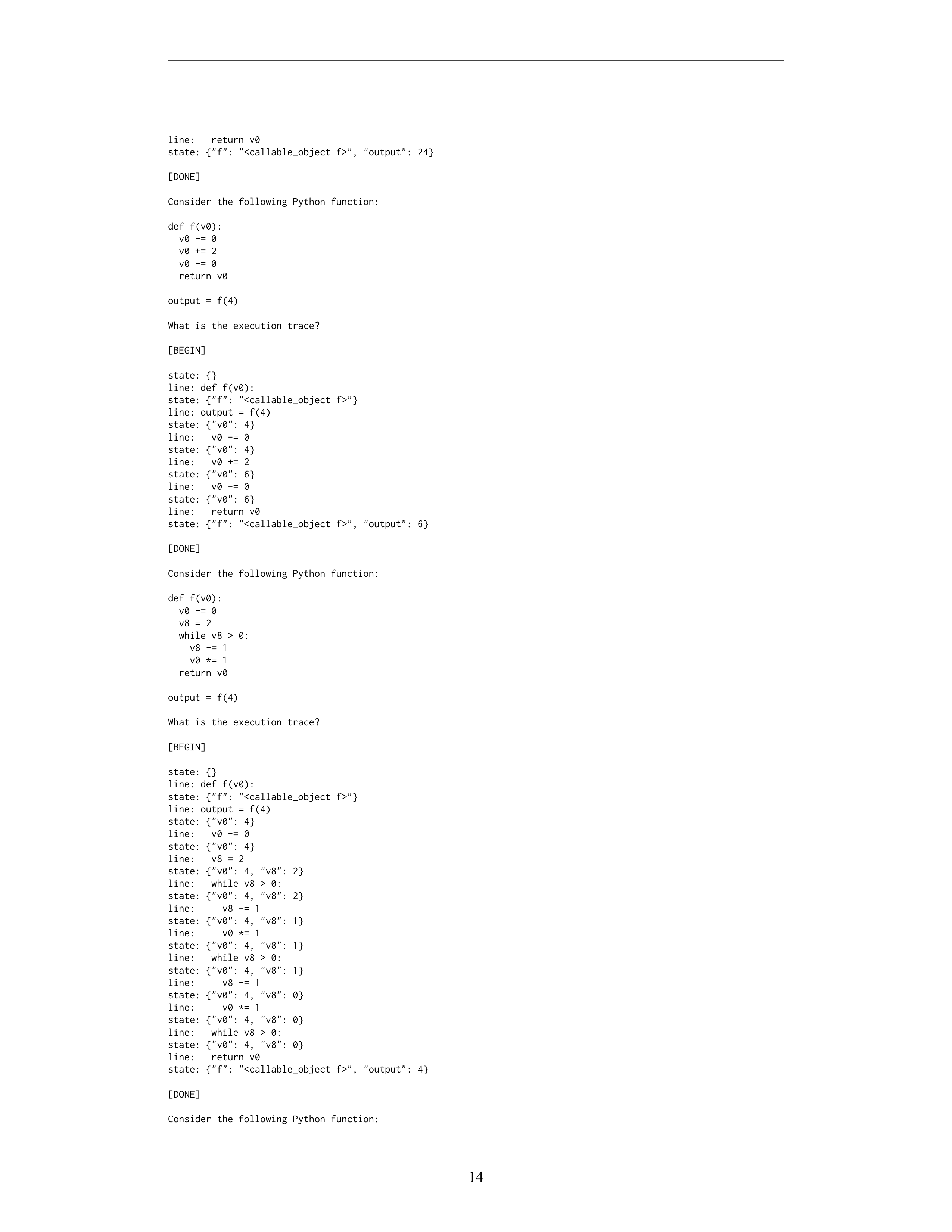 Scratchpads for Intermediate Computation Research Paper by Google — page 14