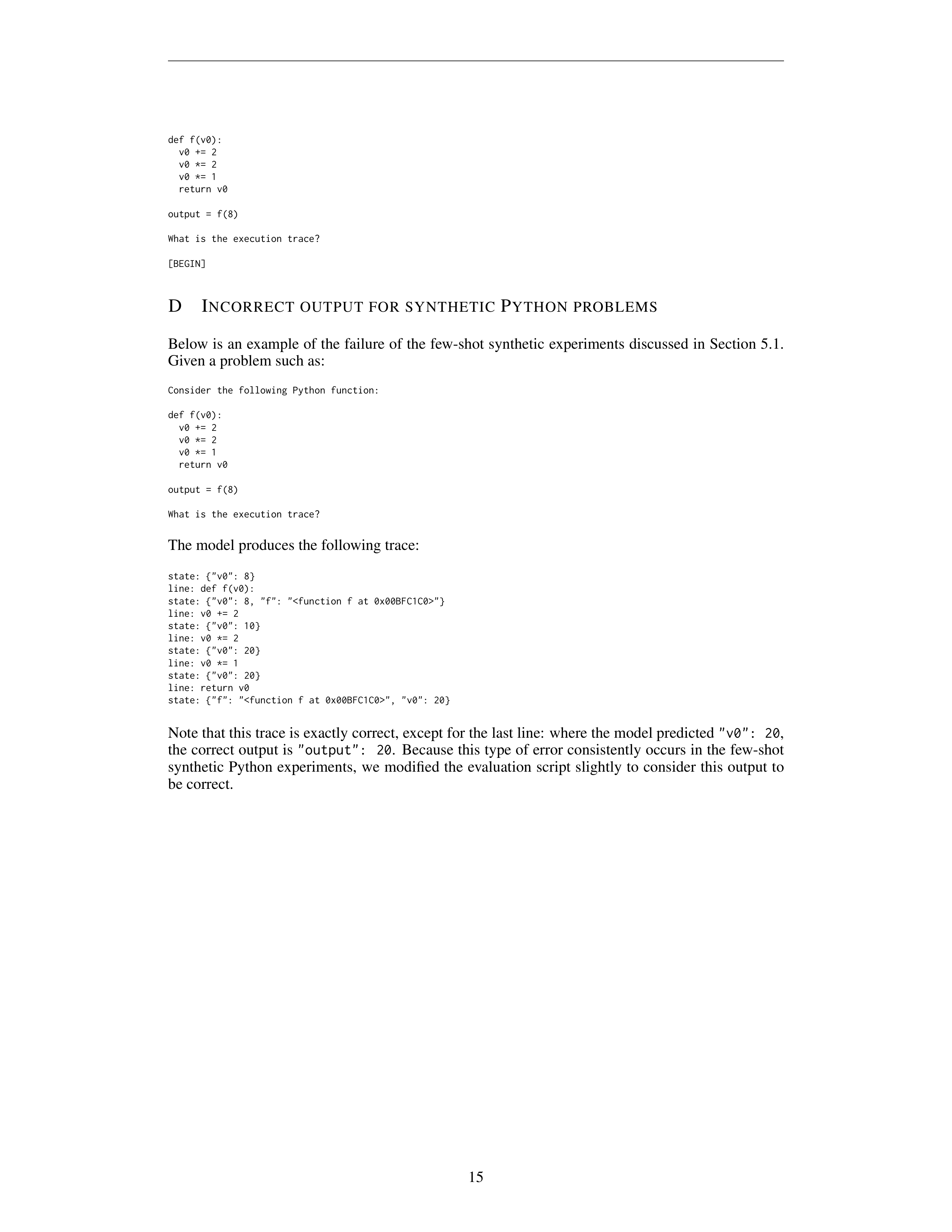 Scratchpads for Intermediate Computation Research Paper by Google — page 15