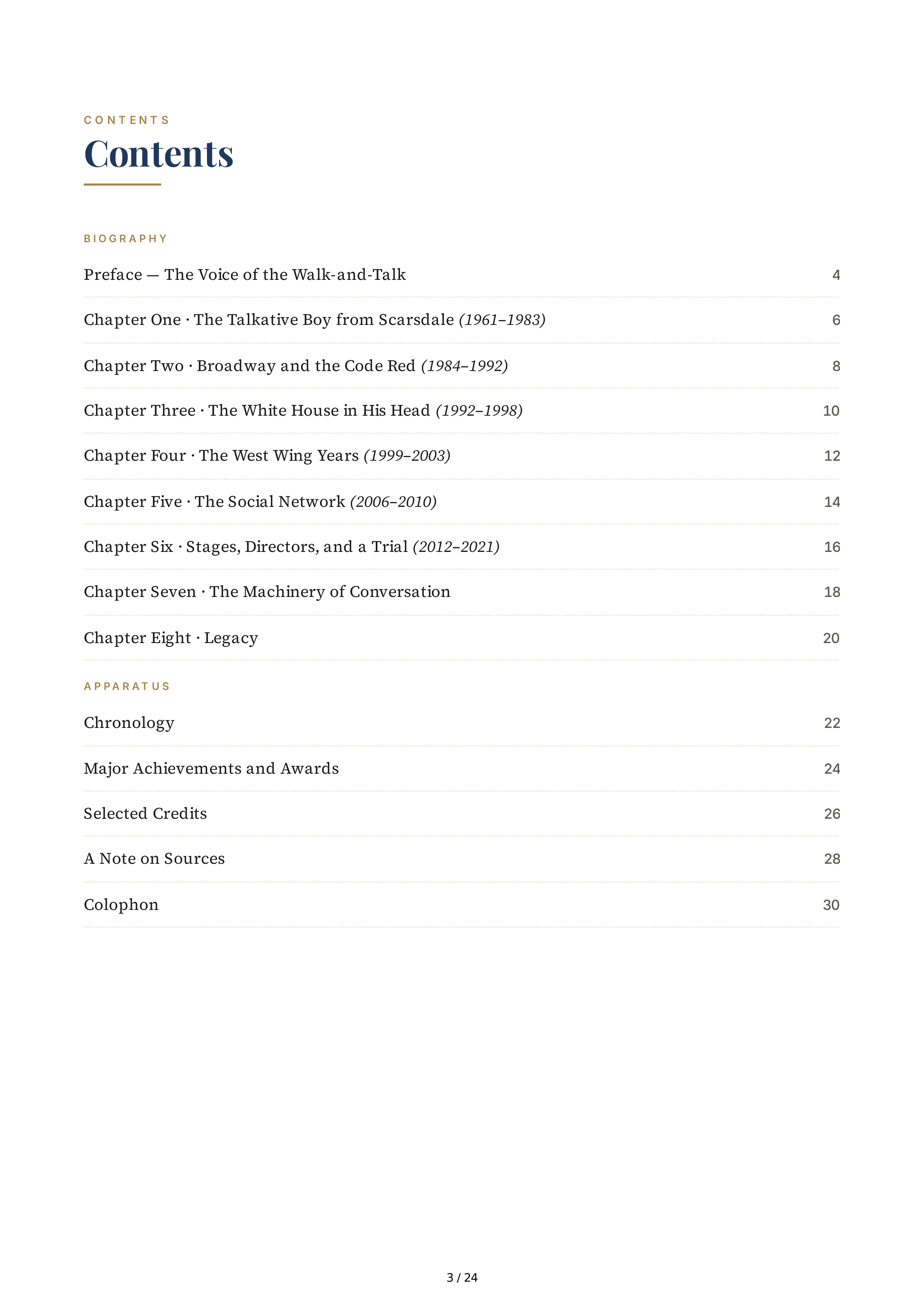 Screenwriter Aaron Sorkin The Social Network Biography — page 3