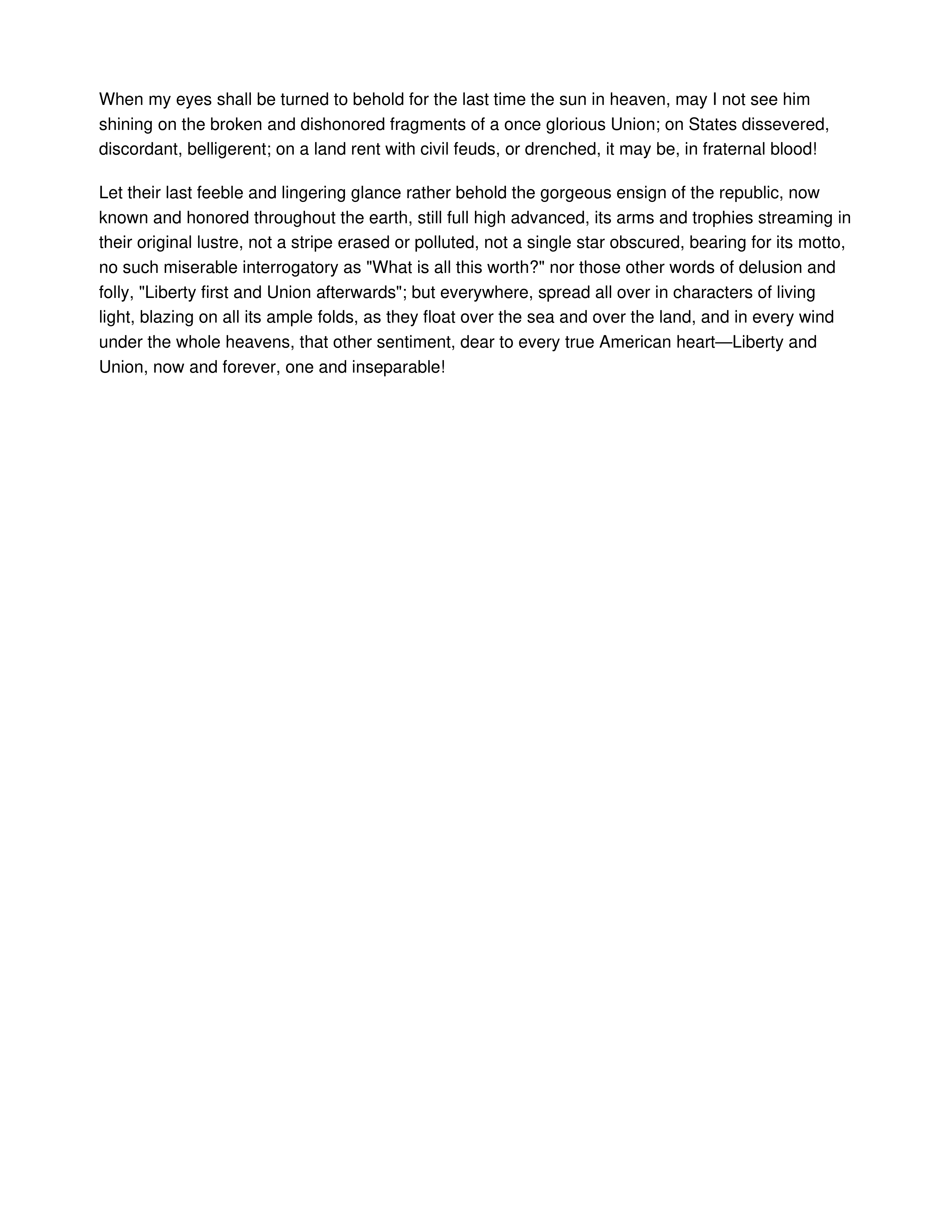 Second Reply to Hayne Persuasive Speech — page 2
