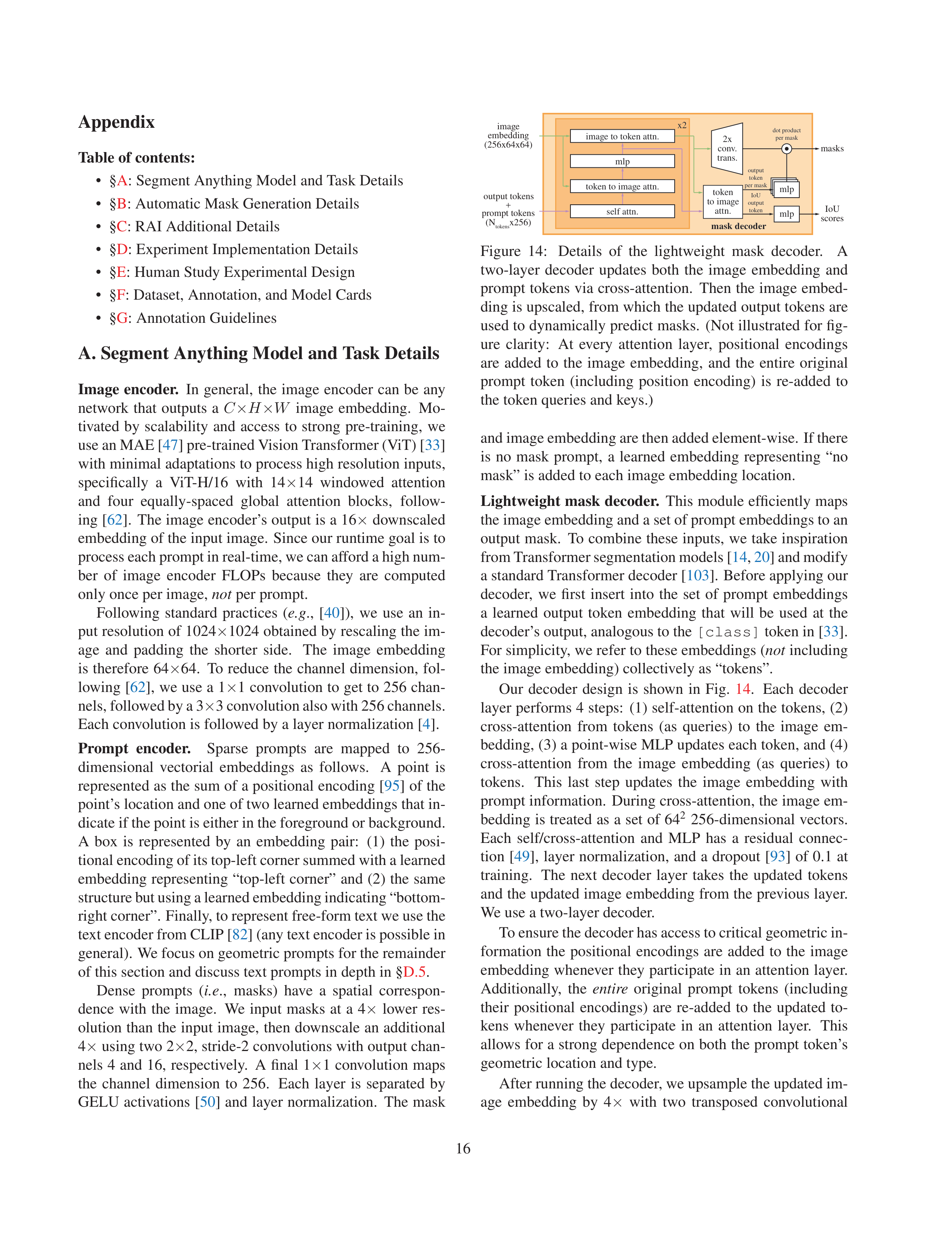 Segment Anything Research Paper by Meta — page 16