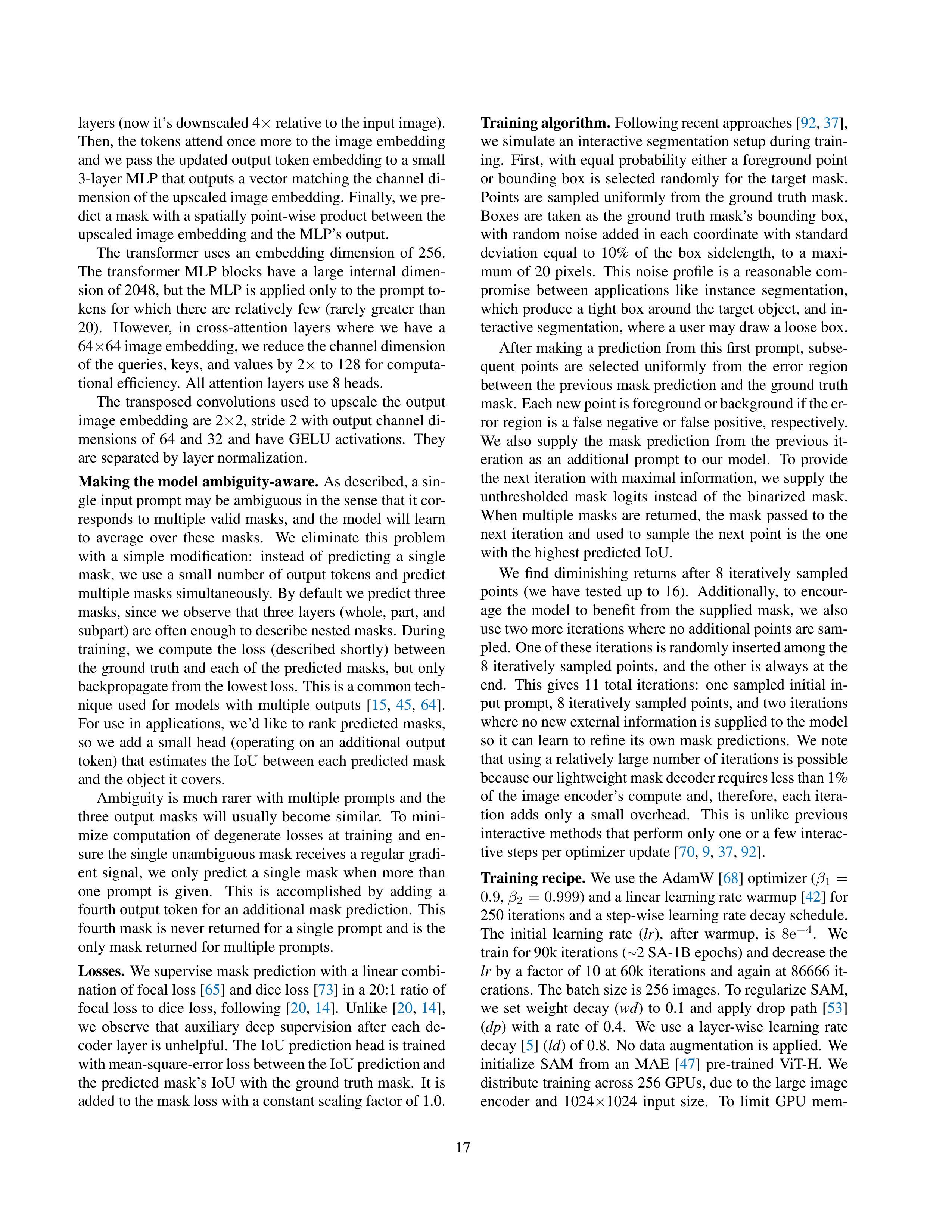 Segment Anything Research Paper by Meta — page 17
